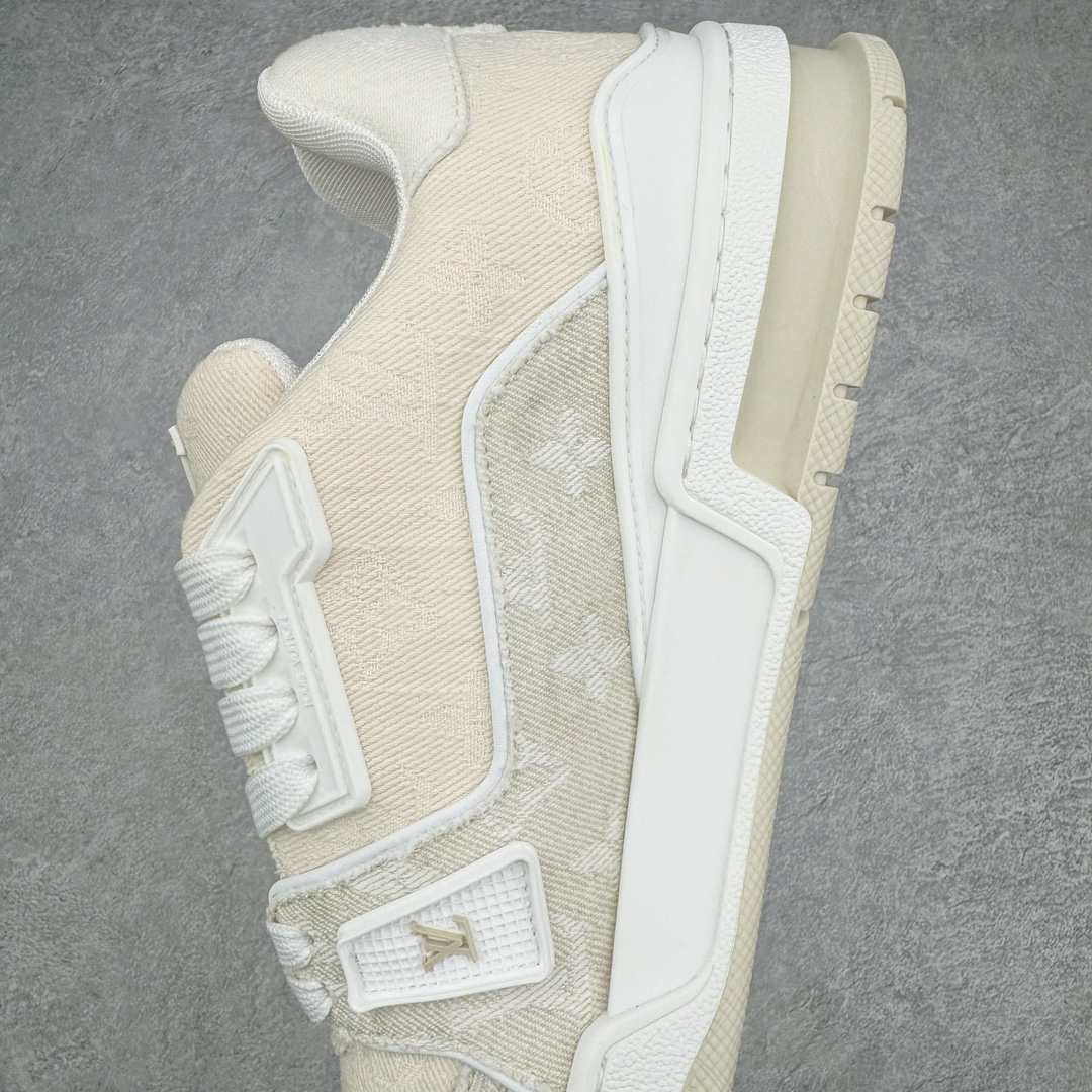 Louis Vuitton  LV Trainer 路易威登 低筒 休闲鞋 板鞋 运动鞋 男鞋 女鞋  米色印花 1AC689