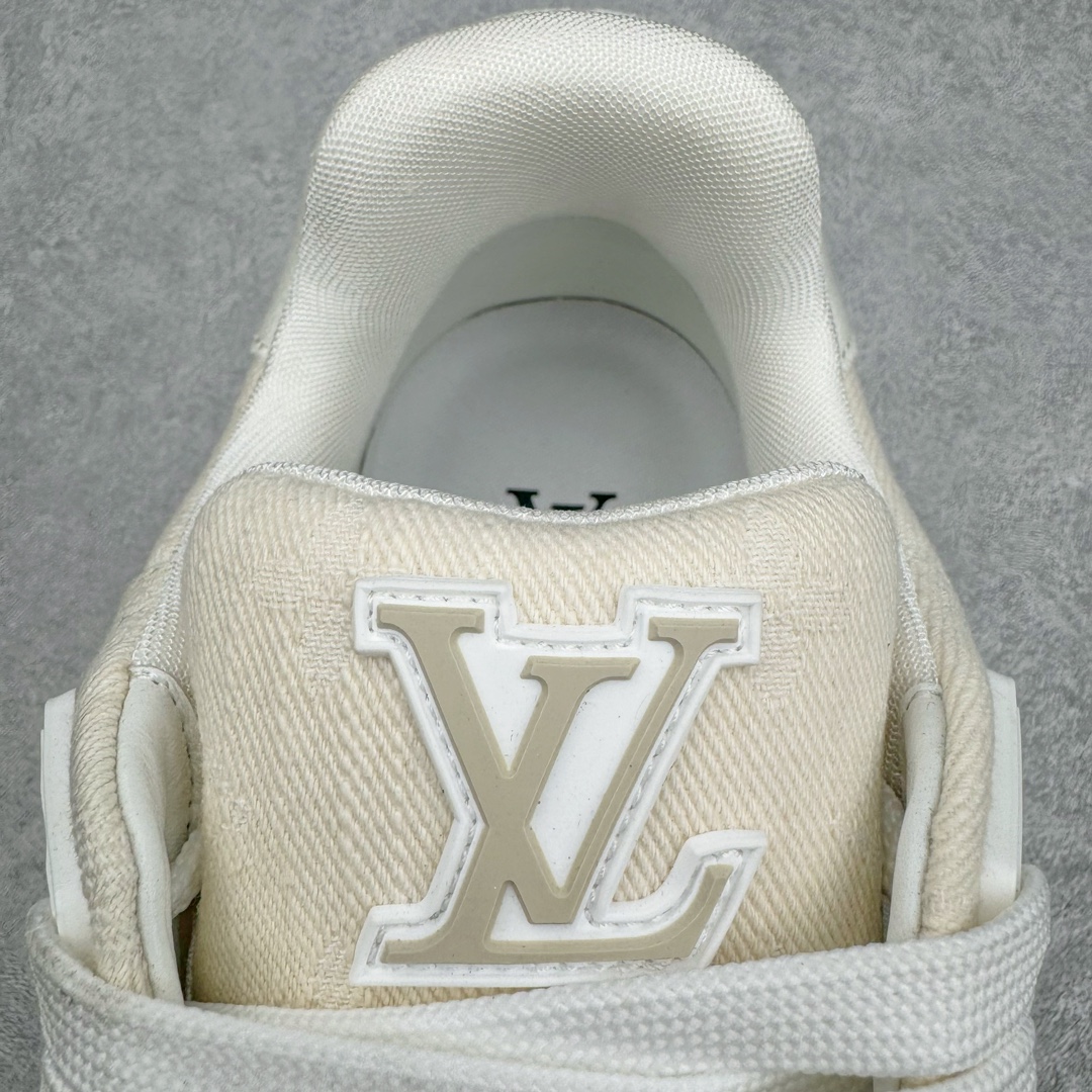 Louis Vuitton  LV Trainer 路易威登 低筒 休闲鞋 板鞋 运动鞋 男鞋 女鞋  米色印花 1AC689