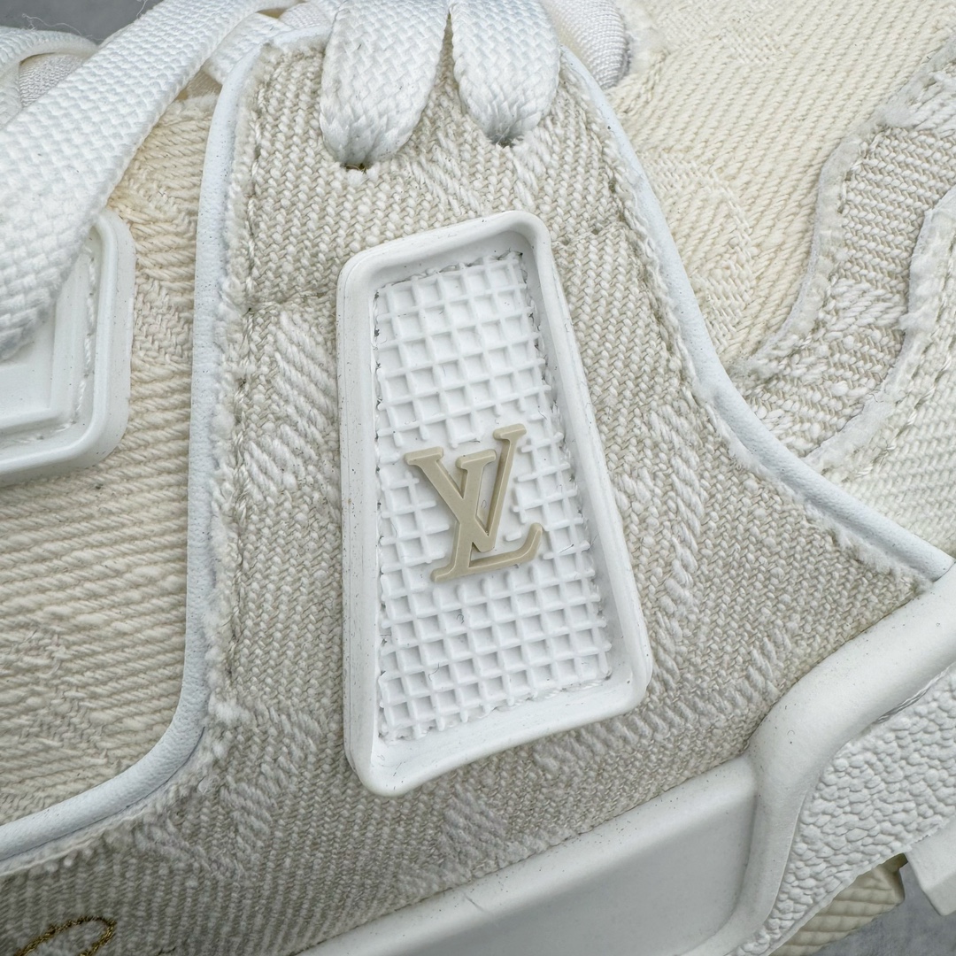 Louis Vuitton  LV Trainer 路易威登 低筒 休闲鞋 板鞋 运动鞋 男鞋 女鞋  米色印花 1AC689