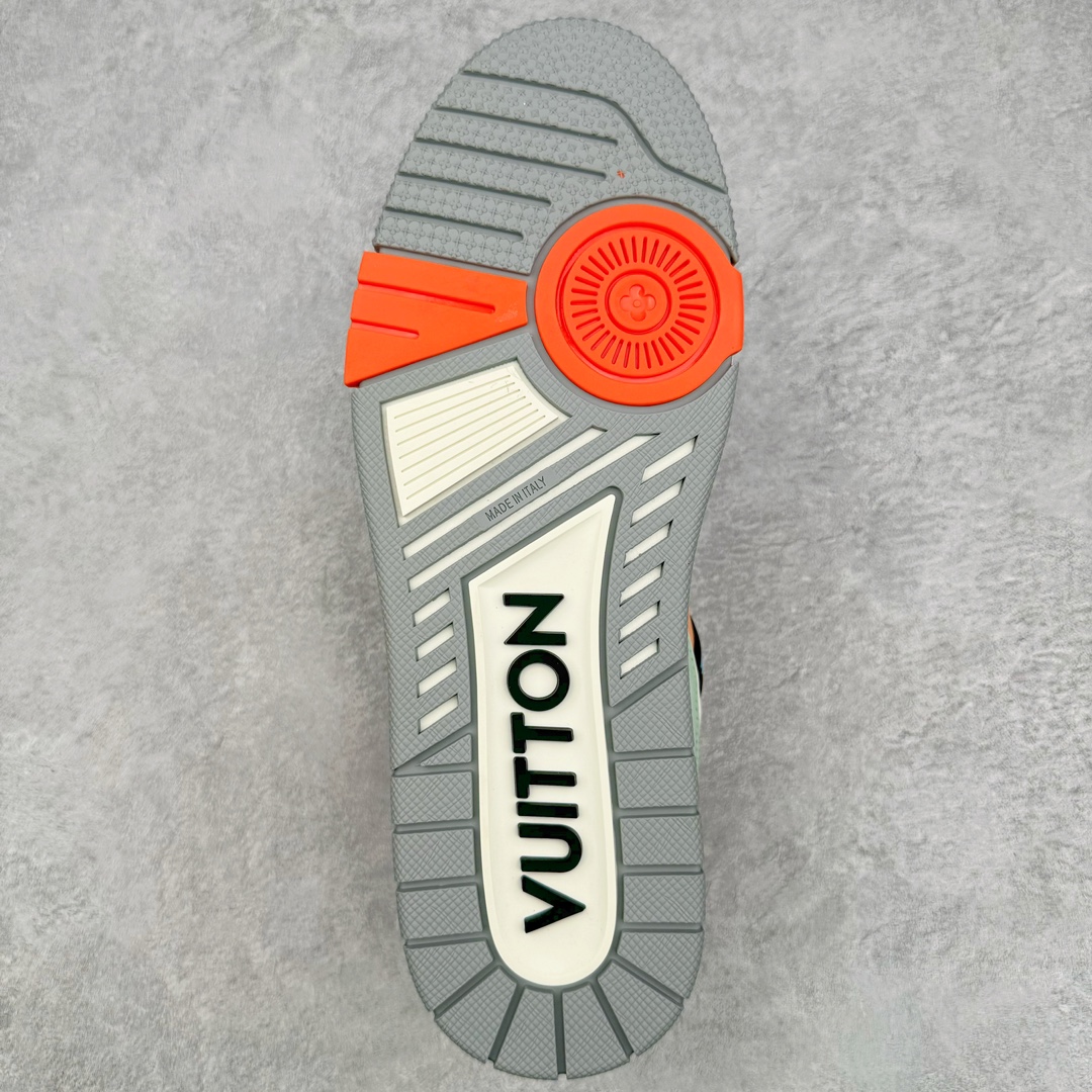 Louis Vuitton  LV Trainer 路易威登 低筒 休闲鞋 板鞋 运动鞋 男鞋 女鞋  粉绿黑 1ACEFV