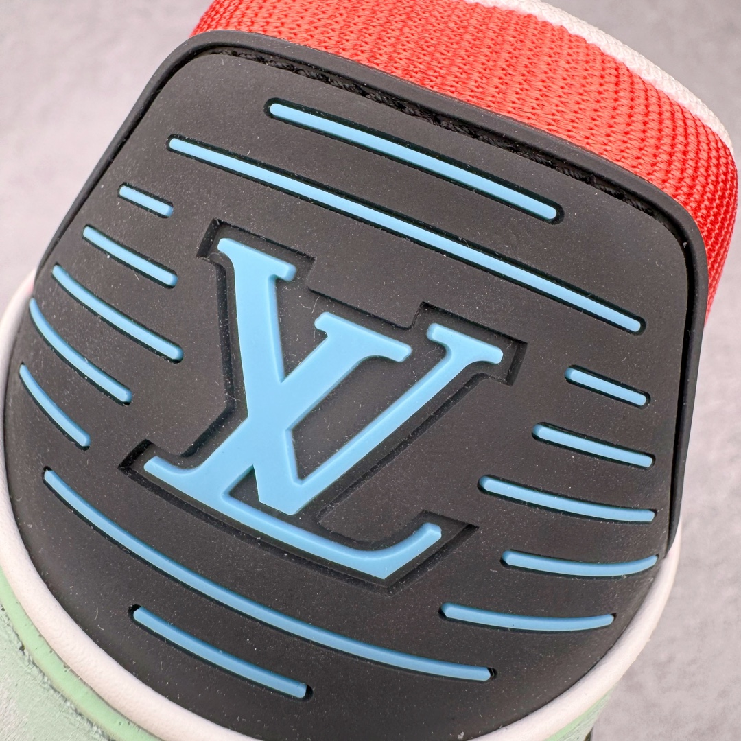 Louis Vuitton  LV Trainer 路易威登 低筒 休闲鞋 板鞋 运动鞋 男鞋 女鞋  粉绿黑 1ACEFV