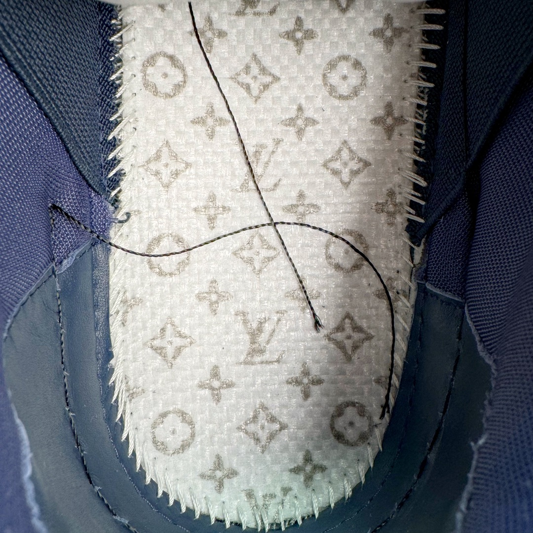 Louis Vuitton 路易威登 Trainer Maxi LV 小胖丁 低筒 休闲鞋 板鞋 运动鞋 男鞋 女鞋 牛仔蓝 1AD6G4