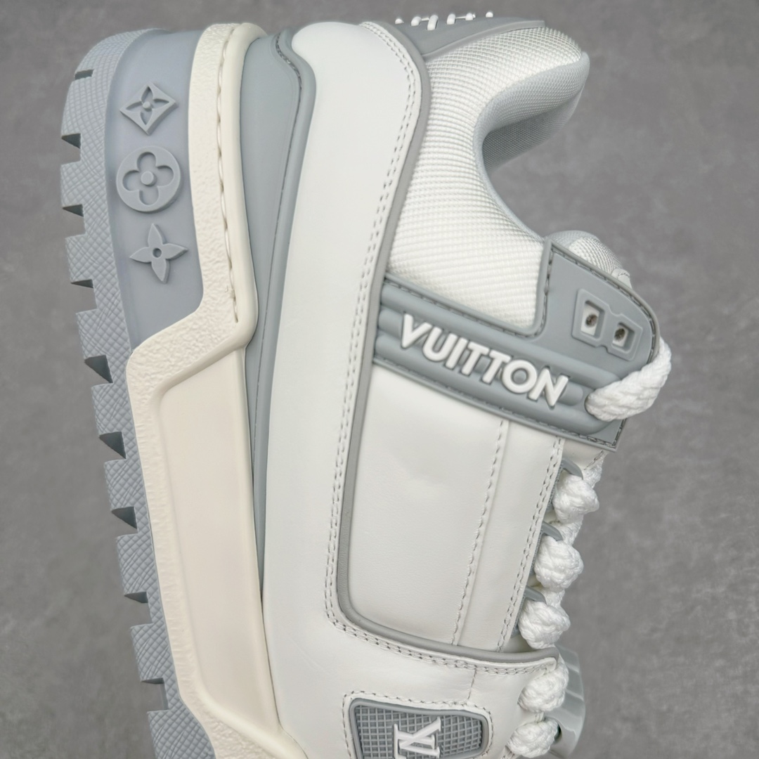 Louis Vuitton 路易威登 Trainer Maxi LV 小胖丁 低筒 休闲鞋 板鞋 运动鞋 男鞋 女鞋 白灰1ACPPZ