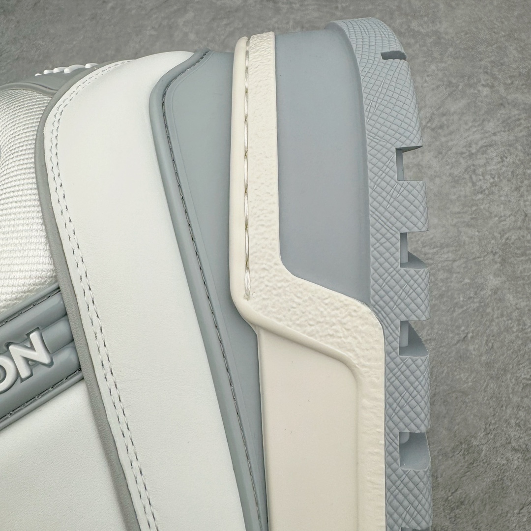 Louis Vuitton 路易威登 Trainer Maxi LV 小胖丁 低筒 休闲鞋 板鞋 运动鞋 男鞋 女鞋 白灰1ACPPZ