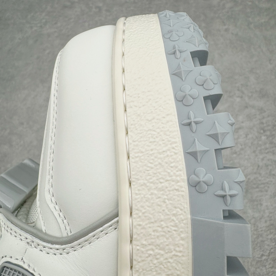 Louis Vuitton 路易威登 Trainer Maxi LV 小胖丁 低筒 休闲鞋 板鞋 运动鞋 男鞋 女鞋 白灰1ACPPZ