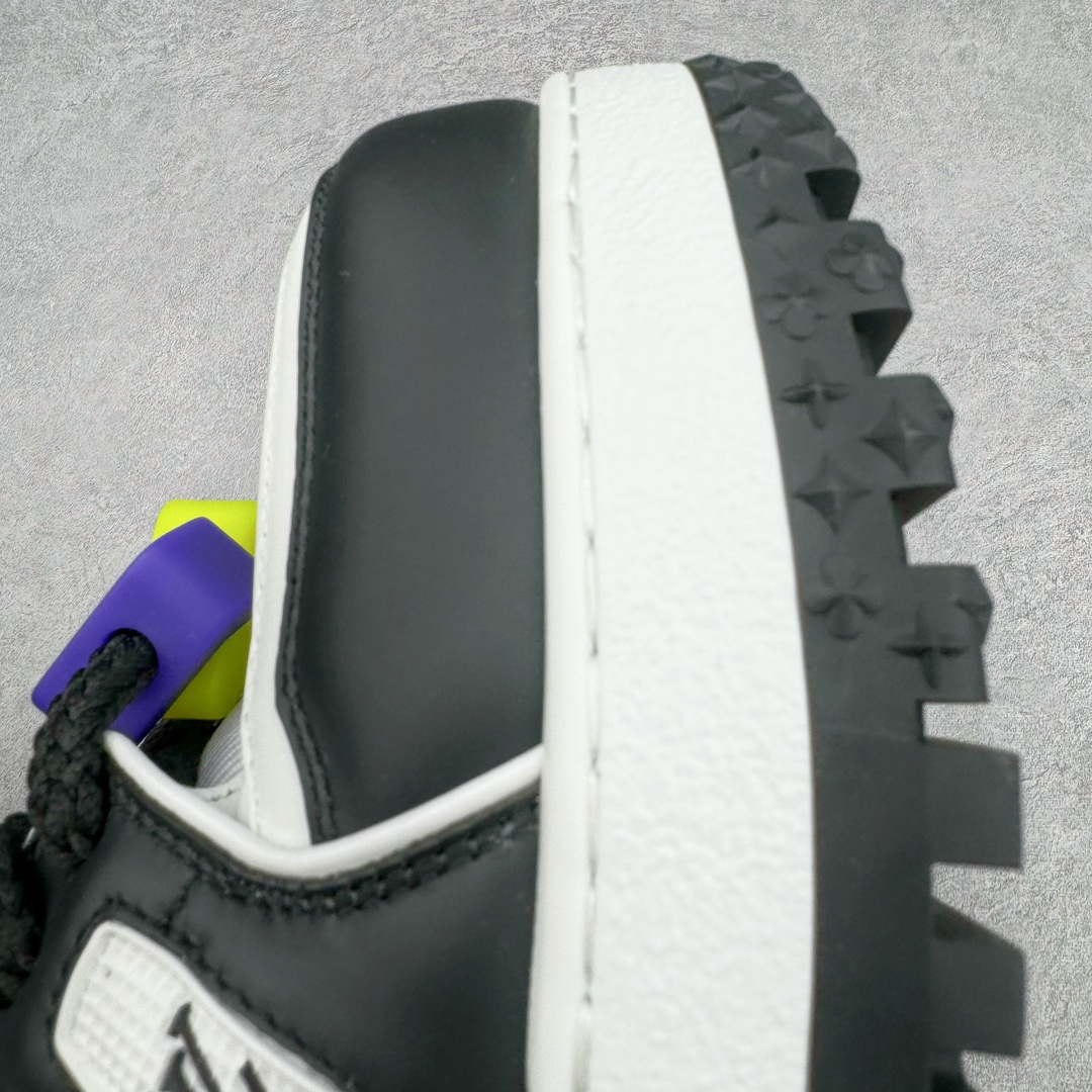 Louis Vuitton 路易威登 Trainer Maxi LV 小胖丁 低筒 休闲鞋 板鞋 运动鞋 男鞋 女鞋 黑白 1ABZQ9