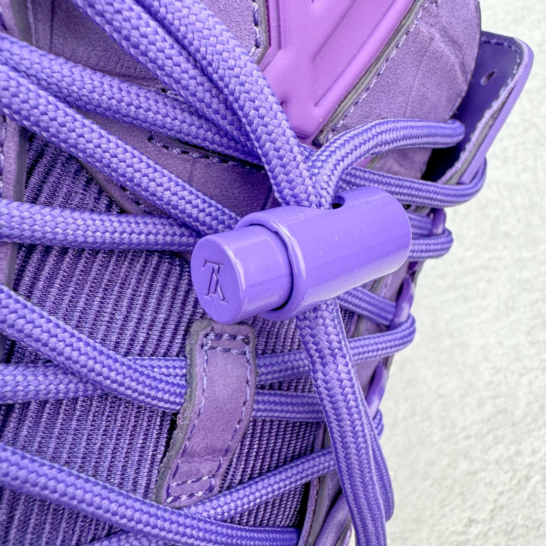 Louis Vuitton 路易威登 Trainer Maxi LV 小胖丁 低筒 休闲鞋 板鞋 运动鞋 男鞋 女鞋 紫色 1ACN2T