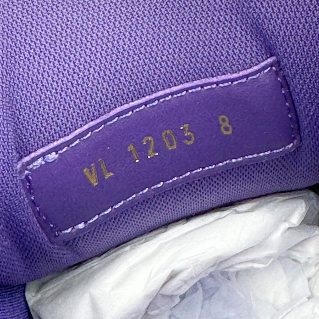 Louis Vuitton 路易威登 Trainer Maxi LV 小胖丁 低筒 休闲鞋 板鞋 运动鞋 男鞋 女鞋 紫色 1ACN2T