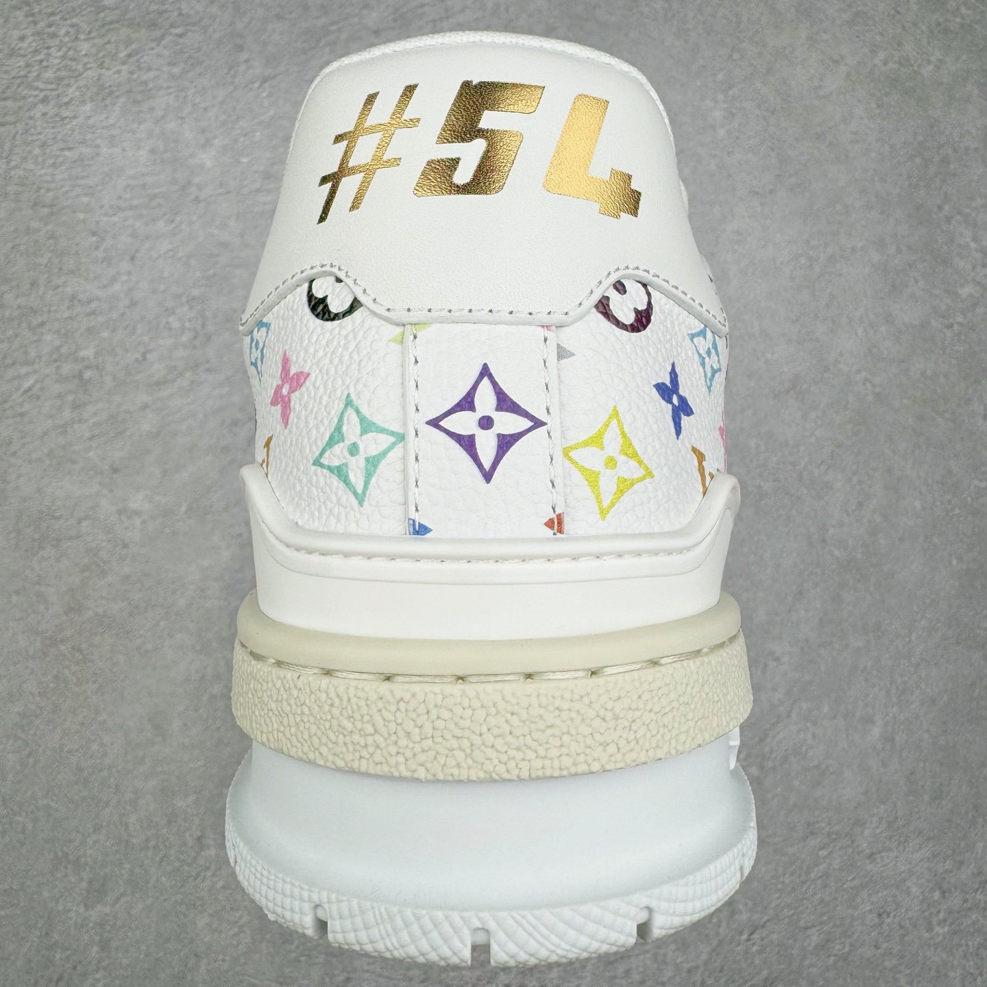 Louis Vuitton Takashi Murakami  LV  Trainer  路易威登 低筒 休闲鞋 板鞋 运动鞋 男鞋 女鞋 村上隆白色
