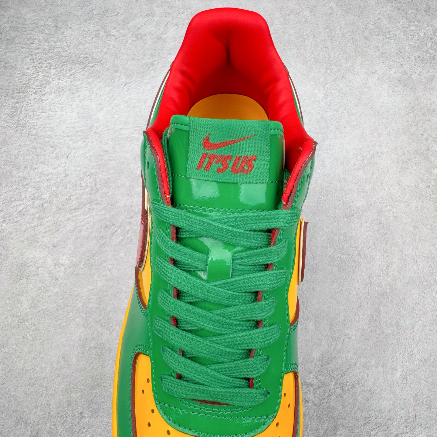 Lil Yachty  Air Force 1 Low AF1 空军 低筒 板鞋 休闲鞋 运动鞋 男鞋 波鞋 绿金红 IH4383-300