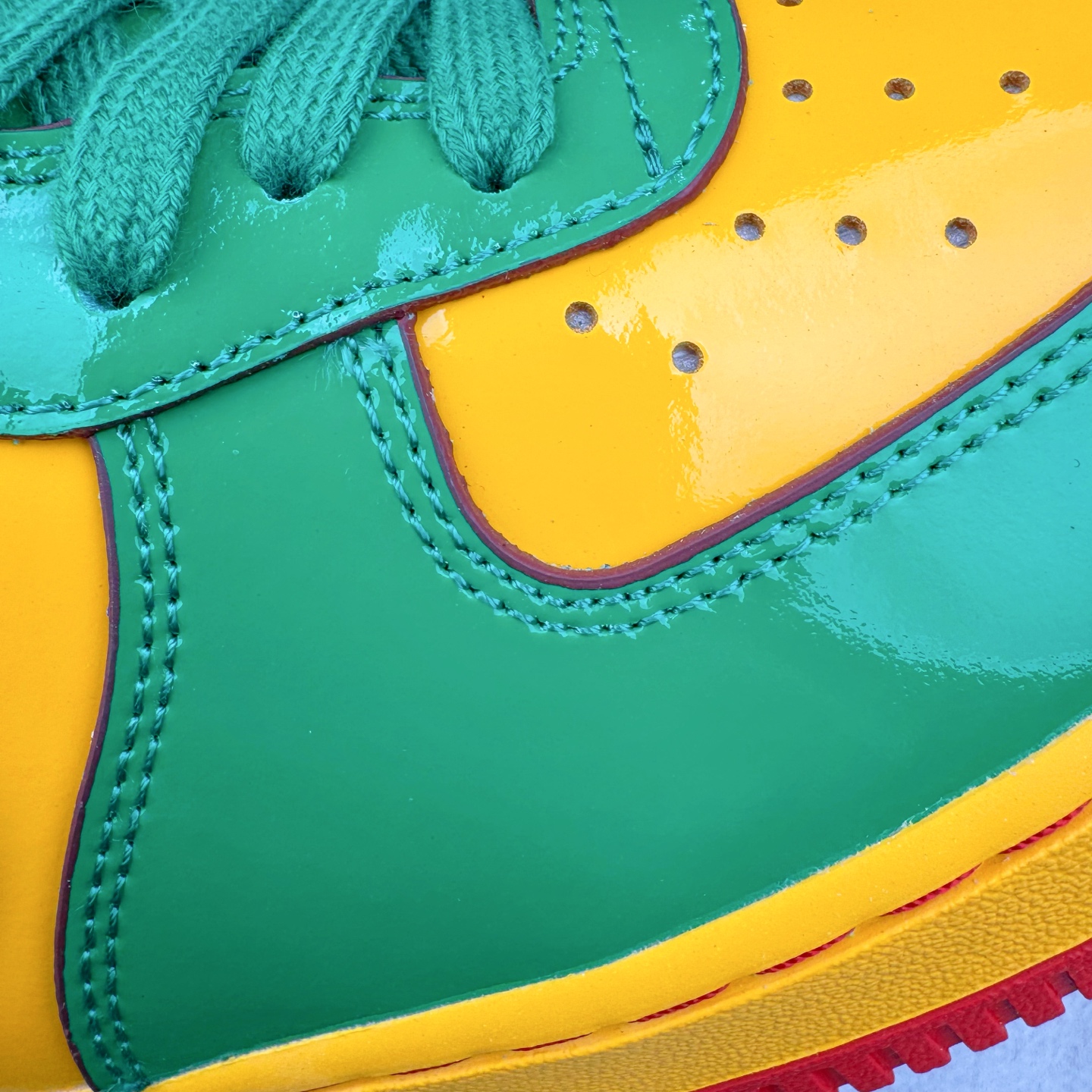 Lil Yachty  Air Force 1 Low AF1 空军 低筒 板鞋 休闲鞋 运动鞋 男鞋 波鞋 绿金红 IH4383-300