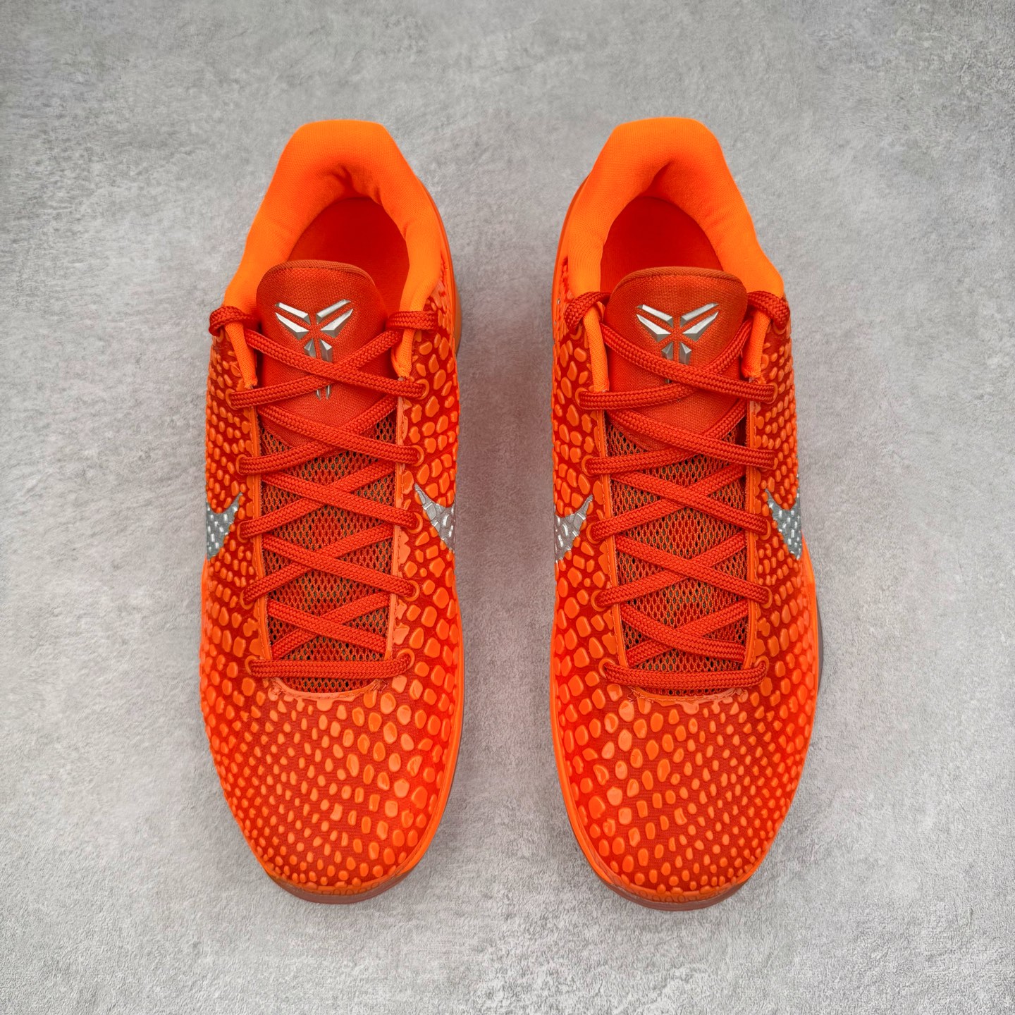 S2 Kobe6 Total Orange 前掌Zoom Turbo 气垫 后掌EVA缓震 低筒 球鞋 籃球鞋 實戰鞋  真碳板 男鞋  波鞋  橙银色 IH1871-800