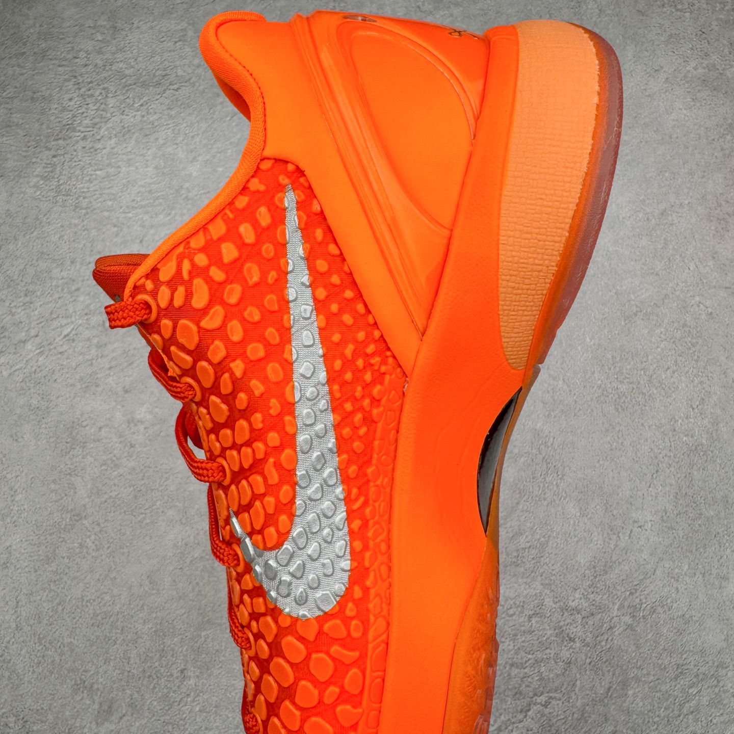 S2 Kobe6 Total Orange 前掌Zoom Turbo 气垫 后掌EVA缓震 低筒 球鞋 籃球鞋 實戰鞋  真碳板 男鞋  波鞋  橙银色 IH1871-800
