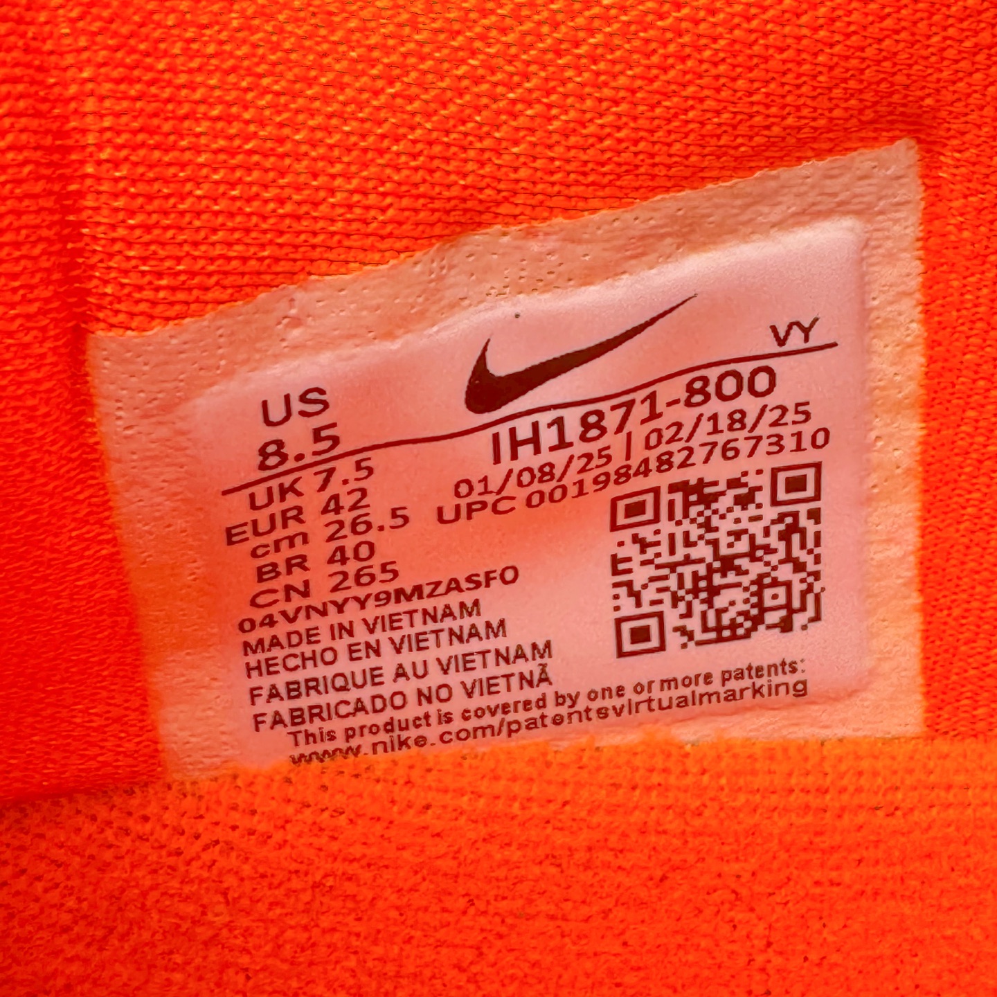 S2 Kobe6 Total Orange 前掌Zoom Turbo 气垫 后掌EVA缓震 低筒 球鞋 籃球鞋 實戰鞋  真碳板 男鞋  波鞋  橙银色 IH1871-800