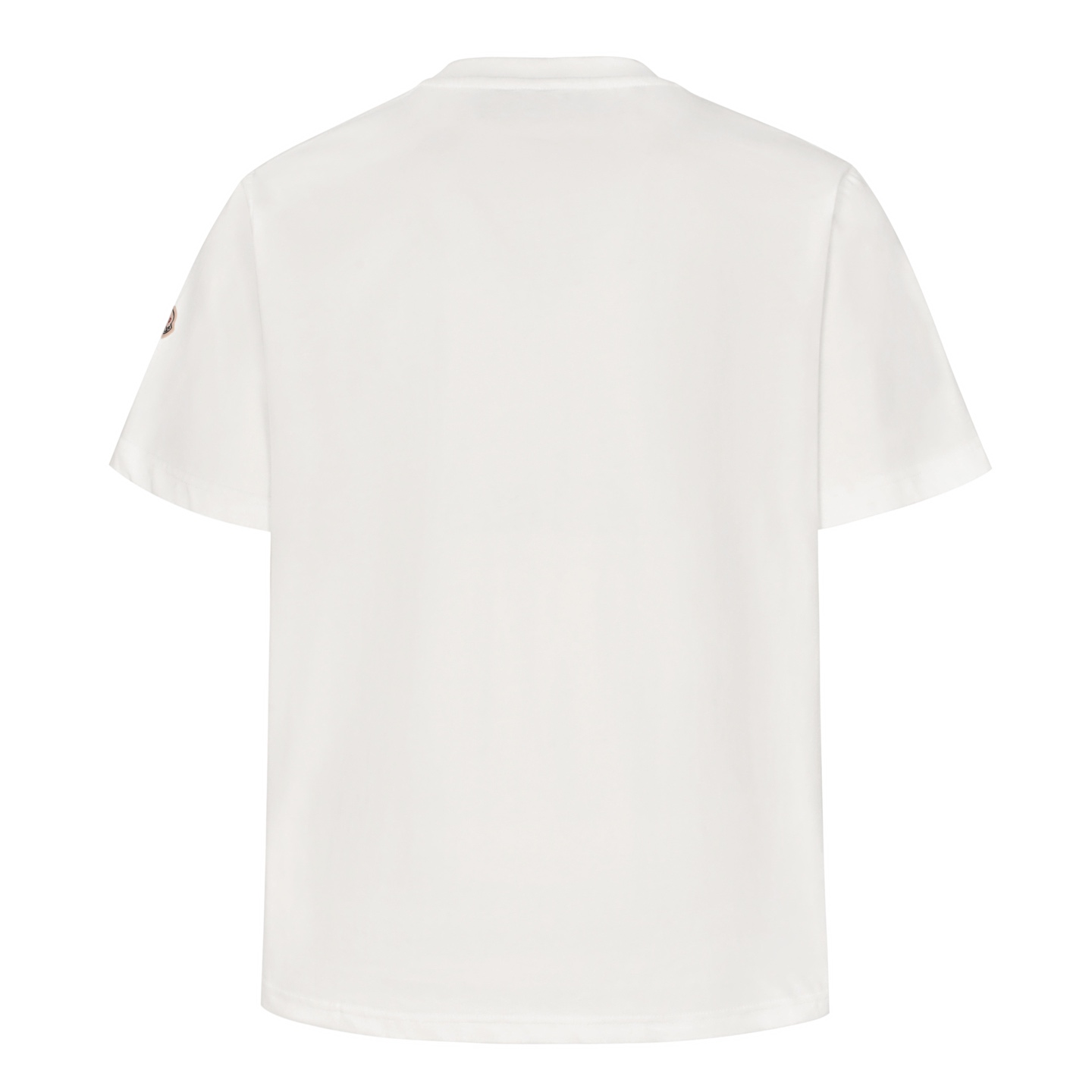 Moncler 蒙口 白标 字母 圆领 宽松 透气 短袖T恤 白色A2  J20918C000218390T032  