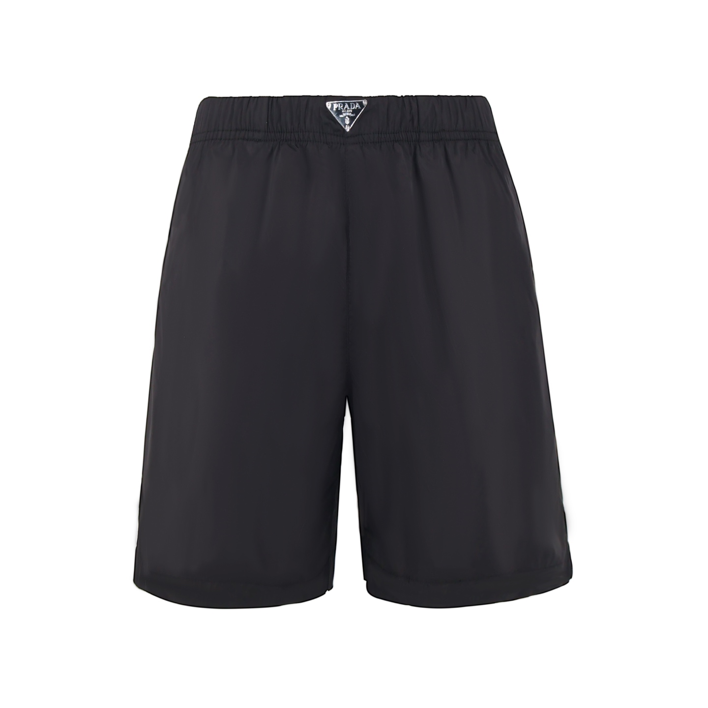 PALACE 普拉达 三角标纯色 松紧 直筒休闲短裤 男款 黑色-A2 UB372SOOO1WQ9-F0002