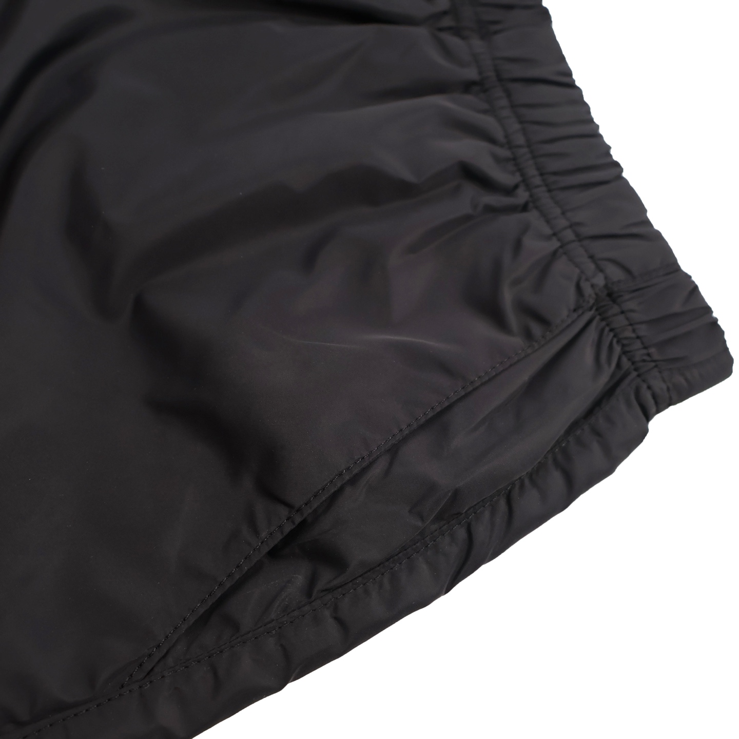 PALACE 普拉达 三角标纯色 松紧 直筒休闲短裤 男款 黑色-A2 UB372SOOO1WQ9-F0002