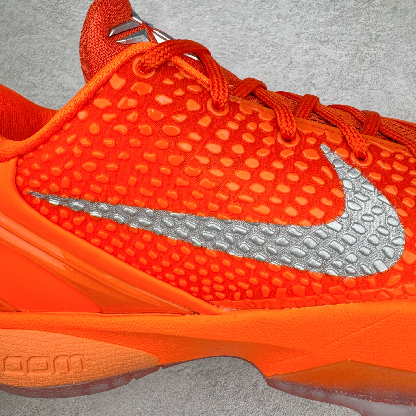 GX Kobe6 Total Orange 前掌Zoom Turbo 气垫 后掌EVA缓震 低筒 球鞋 籃球鞋 實戰鞋  真碳板 男鞋  波鞋  橙银色 IH1871-800