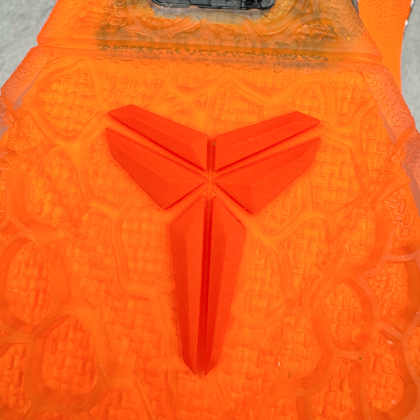 GX Kobe6 Total Orange 前掌Zoom Turbo 气垫 后掌EVA缓震 低筒 球鞋 籃球鞋 實戰鞋  真碳板 男鞋  波鞋  橙银色 IH1871-800