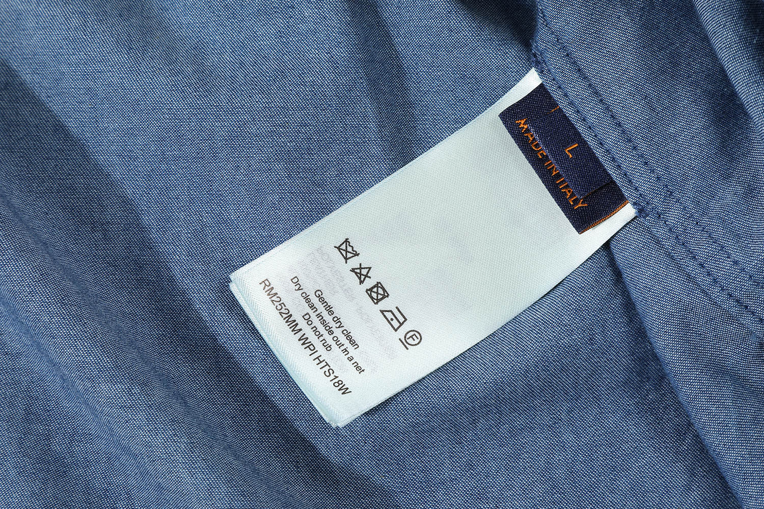 LOUIS VUITTON 路易威登 LV 帆船刺绣  短袖 牛仔 衬衫 蓝色B0