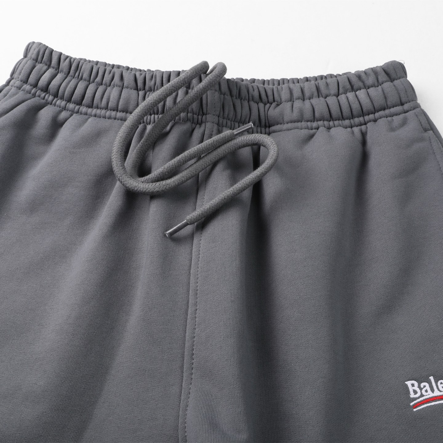 Balenciaga 巴黎世家 可乐刺绣短裤 松紧腰运动裤 短裤 裤子 休闲裤 蓝色 白色 灰色 深灰色A2 676137TKV91379