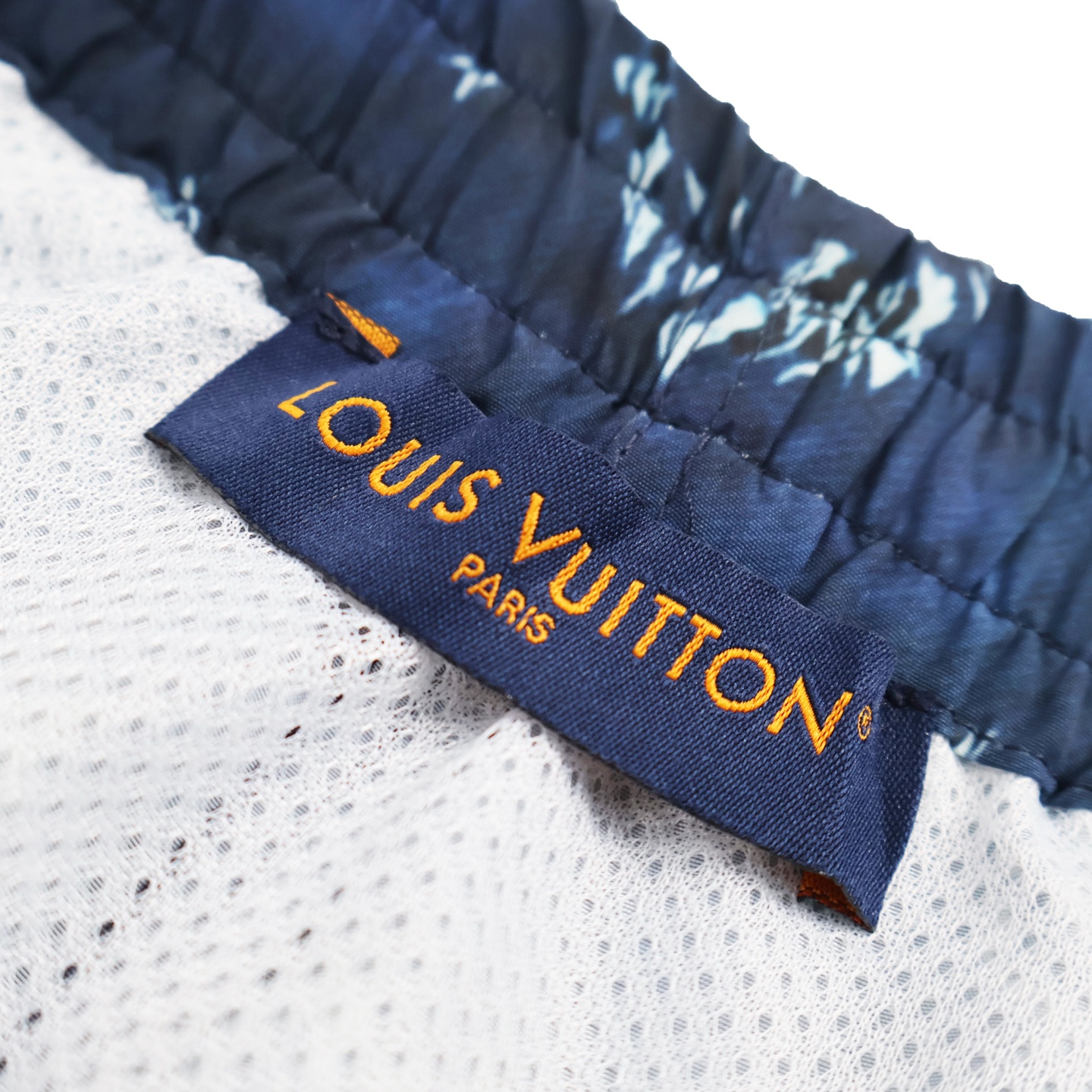 LOUIS VUITTON 路易威登 LV 帆船满印  短裤 牛仔休闲裤 裤子 五分裤 蓝色B0 1AHVZ9