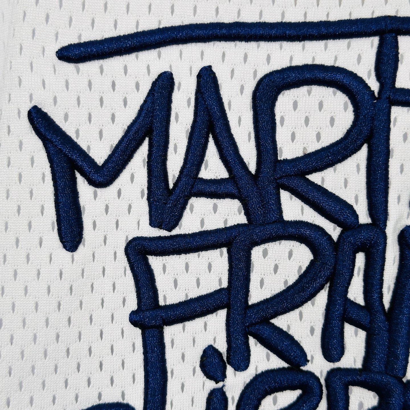 Supreme Marithe Francois Girbud 联名款 胸前刺绣logo 宽松网眼美式潮流秋衣 长袖T恤 黑色 白色 SUP-ss25-232