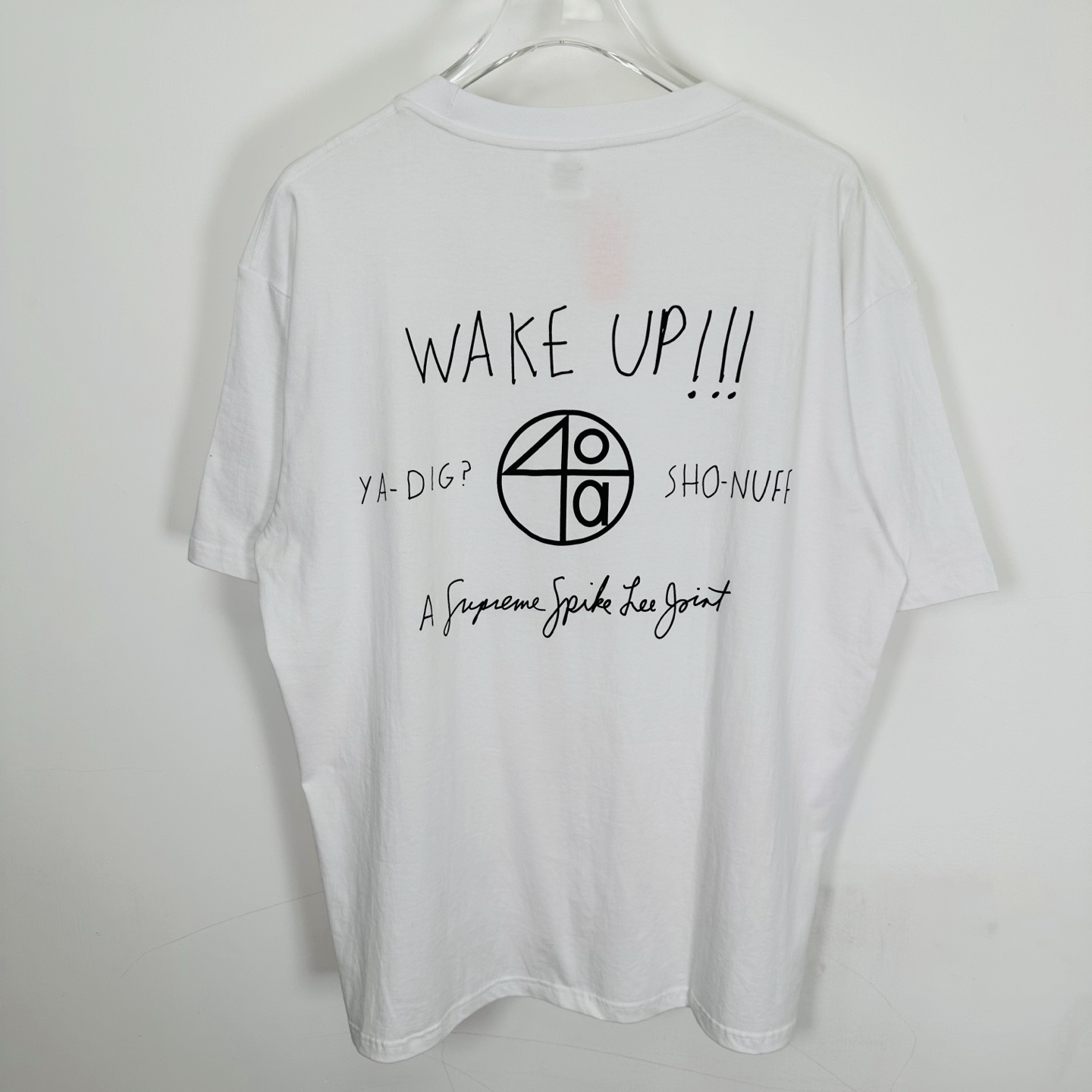 Supreme 40X Acres 联名款SS25 WEEK9 SpIKE Tee  圆领休闲 印花短袖 T恤 黑色 白色A0 SUP-SS25-247