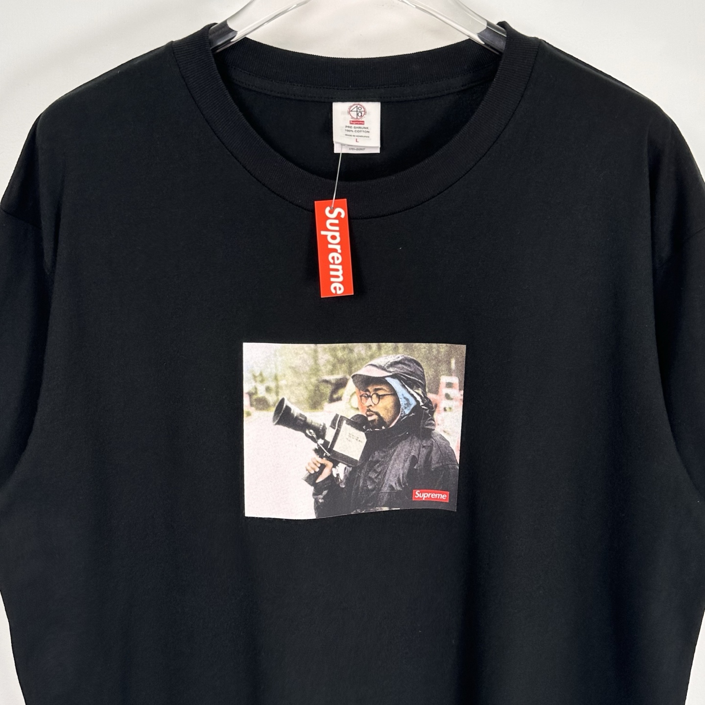 Supreme 40X Acres 联名款SS25 WEEK9 SpIKE Tee  圆领休闲 印花短袖 T恤 黑色 白色A0 SUP-SS25-247
