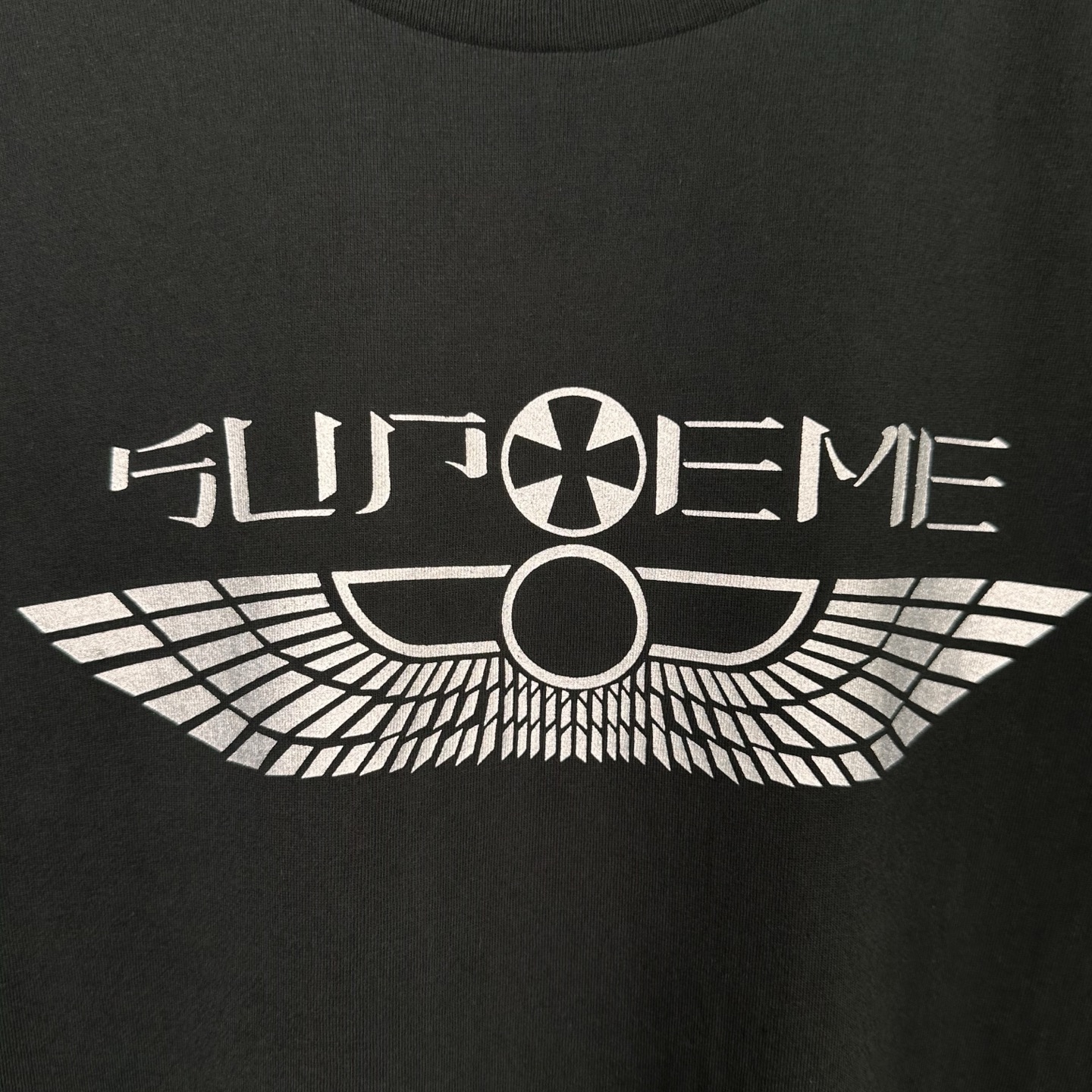 Supreme WEEK7 Wings Tee 圆领休闲 印花短袖 T恤 飞翼 黑色 白色 蓝色 A0 SUP-SS25-244