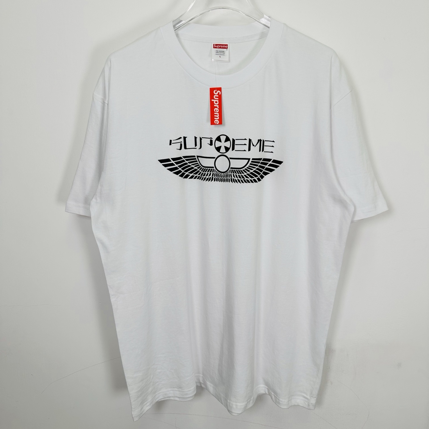 Supreme WEEK7 Wings Tee 圆领休闲 印花短袖 T恤 飞翼 黑色 白色 蓝色 A0 SUP-SS25-244