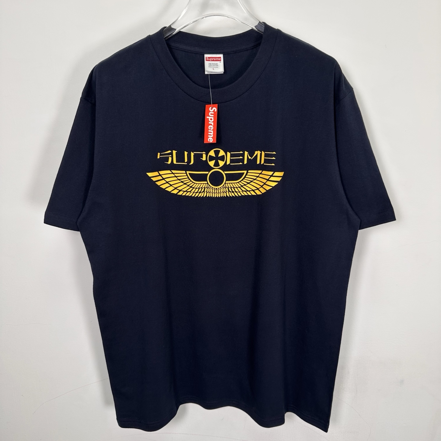 Supreme WEEK7 Wings Tee 圆领休闲 印花短袖 T恤 飞翼 黑色 白色 蓝色 A0 SUP-SS25-244