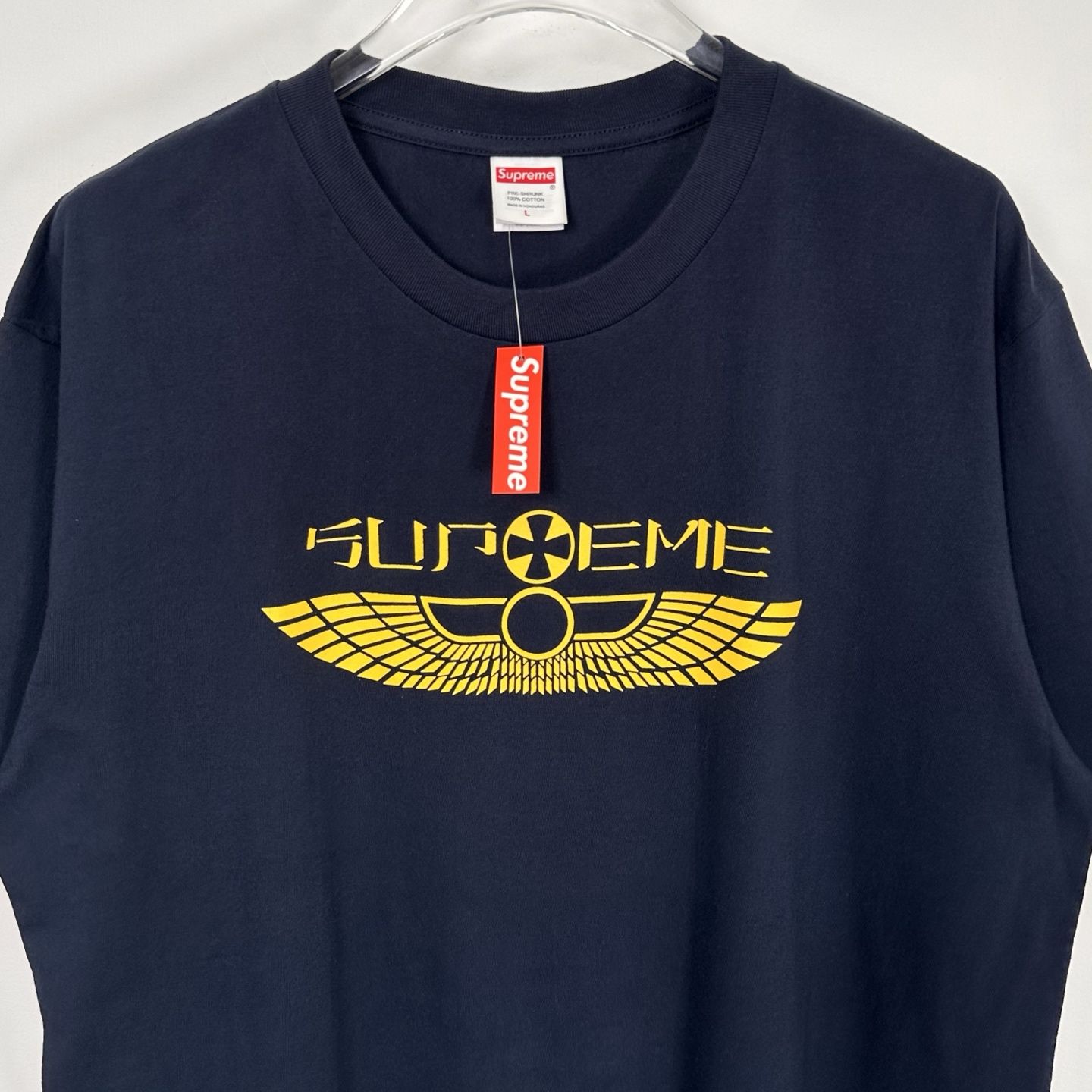 Supreme WEEK7 Wings Tee 圆领休闲 印花短袖 T恤 飞翼 黑色 白色 蓝色 A0 SUP-SS25-244