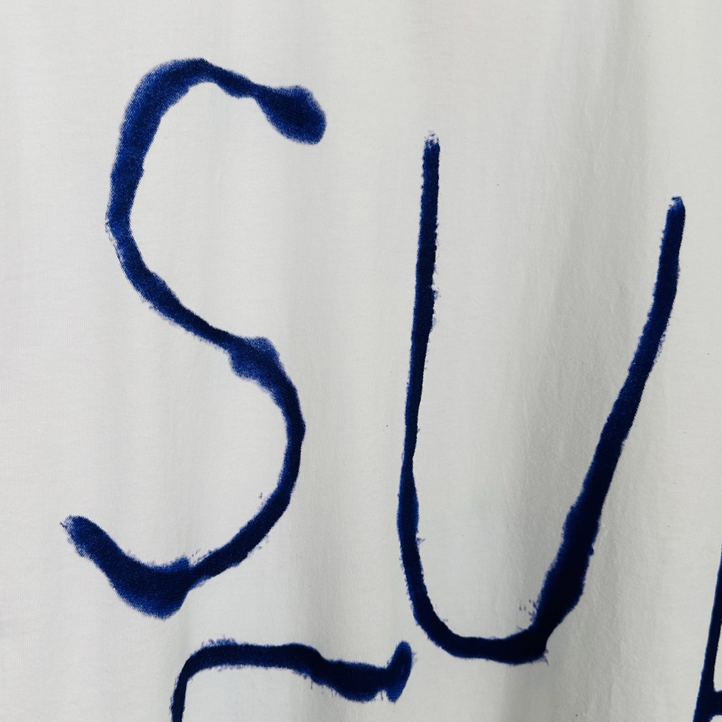 Supreme WEEK7 Painted Tee 圆领休闲 印花短袖 T恤 大字  黑色 白色   A0 SUP-SS25-241