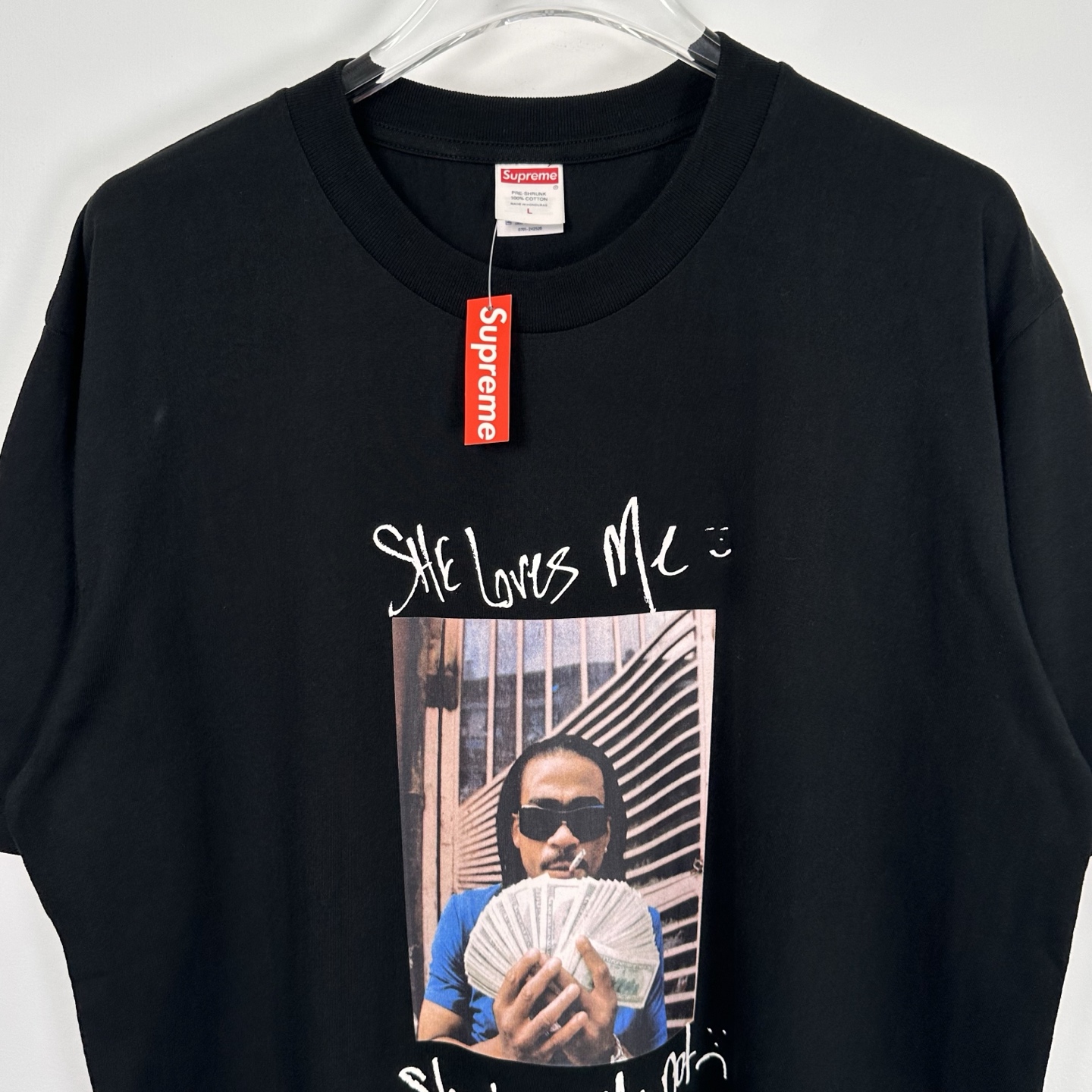 Supreme WEEK7 MAX B Tee 圆领休闲 印花短袖 T恤  嘻哈歌手黑色 白色   A0 SUP-SS25-239