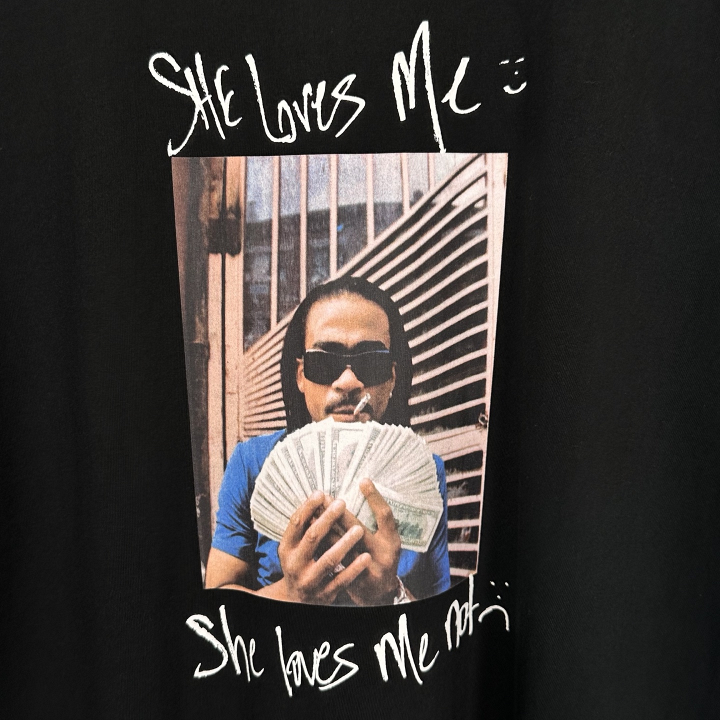 Supreme WEEK7 MAX B Tee 圆领休闲 印花短袖 T恤  嘻哈歌手黑色 白色   A0 SUP-SS25-239