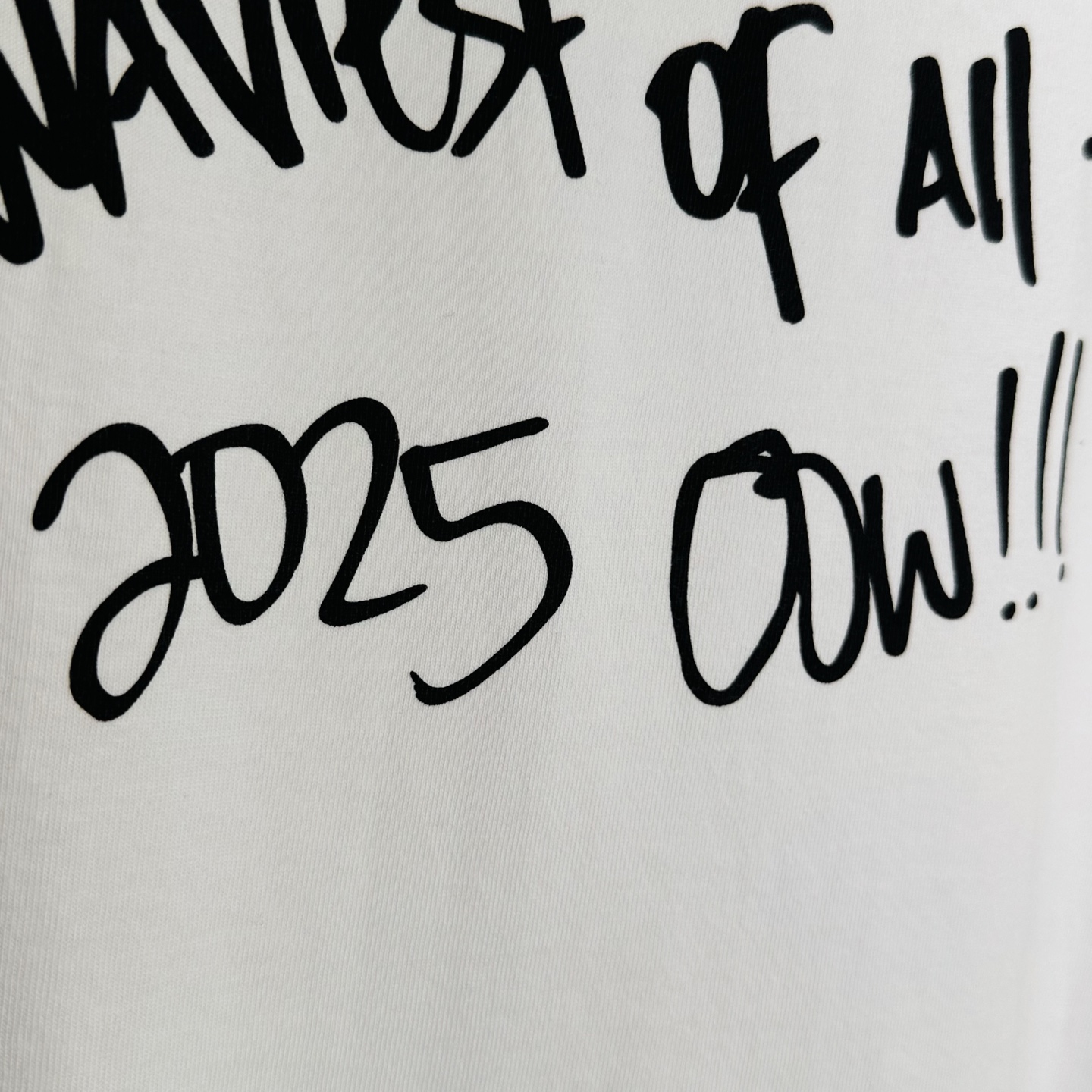 Supreme WEEK7 MAX B Tee 圆领休闲 印花短袖 T恤  嘻哈歌手黑色 白色   A0 SUP-SS25-239