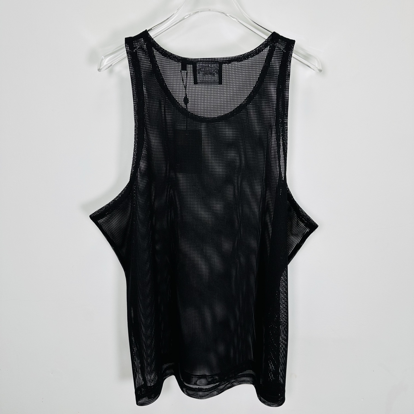 Stussy Denim Tears 联名  背心网纱镂空 套头 T 恤 夏季 男女同款 黑A0 314070