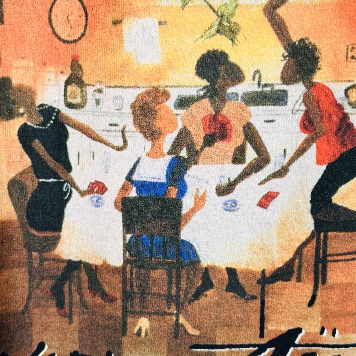 Stussy Denim Tears 联名  印花 短袖 圆领 套头 T 恤 夏季 男女同款 白色 3903997