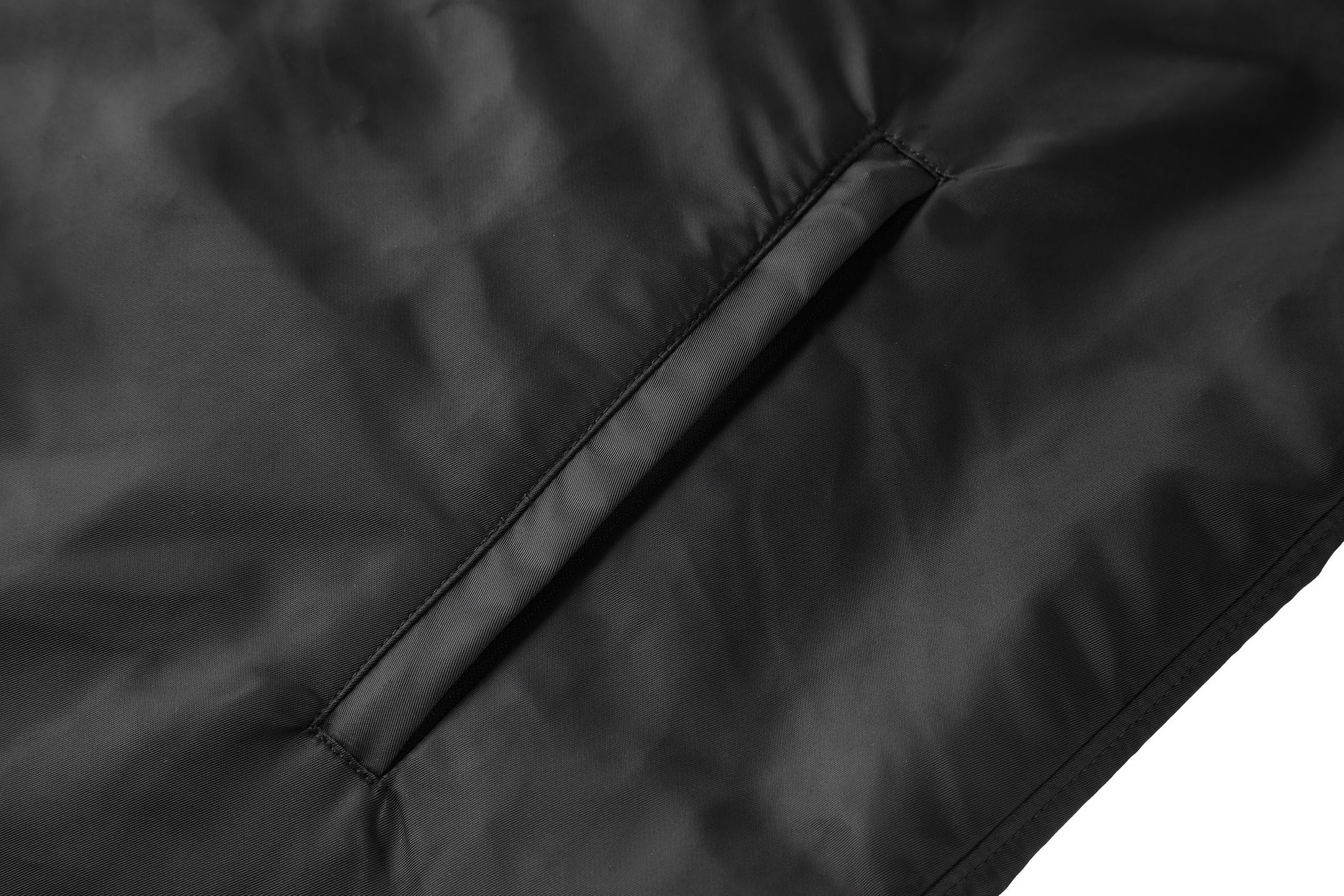 PRADA 普拉达三角标尼龙  衬衫 休闲夏季 短袖 T恤 黑色A2 SC513-S202-1WQ8