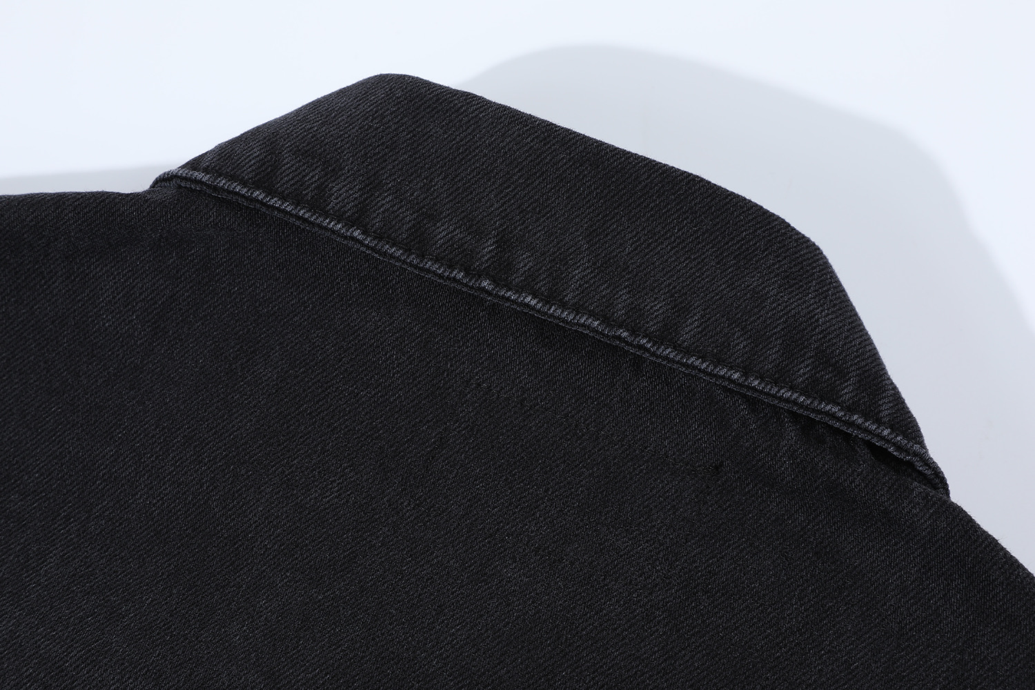 PRADA 普拉达 三角标牛仔衬衫 休闲夏季 短袖 T恤 黑色 蓝色B0 GEC067-12K8-F0557-S-212