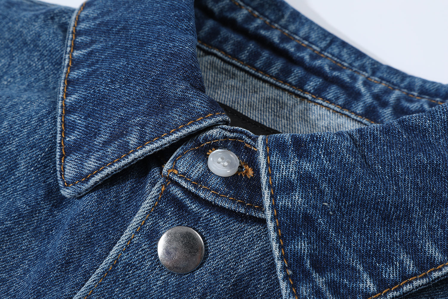 PRADA 普拉达 三角标牛仔衬衫 休闲夏季 短袖 T恤 黑色 蓝色B0 GEC067-12K8-F0557-S-212