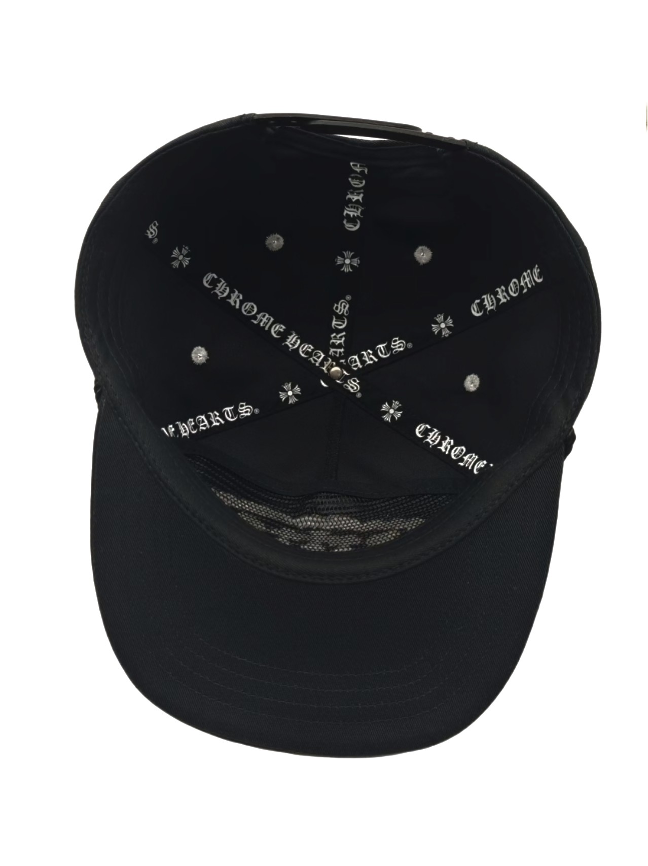  Chrome Hearts 克罗心 刺绣设计 棒球帽 男女同款 黑色CH-0962