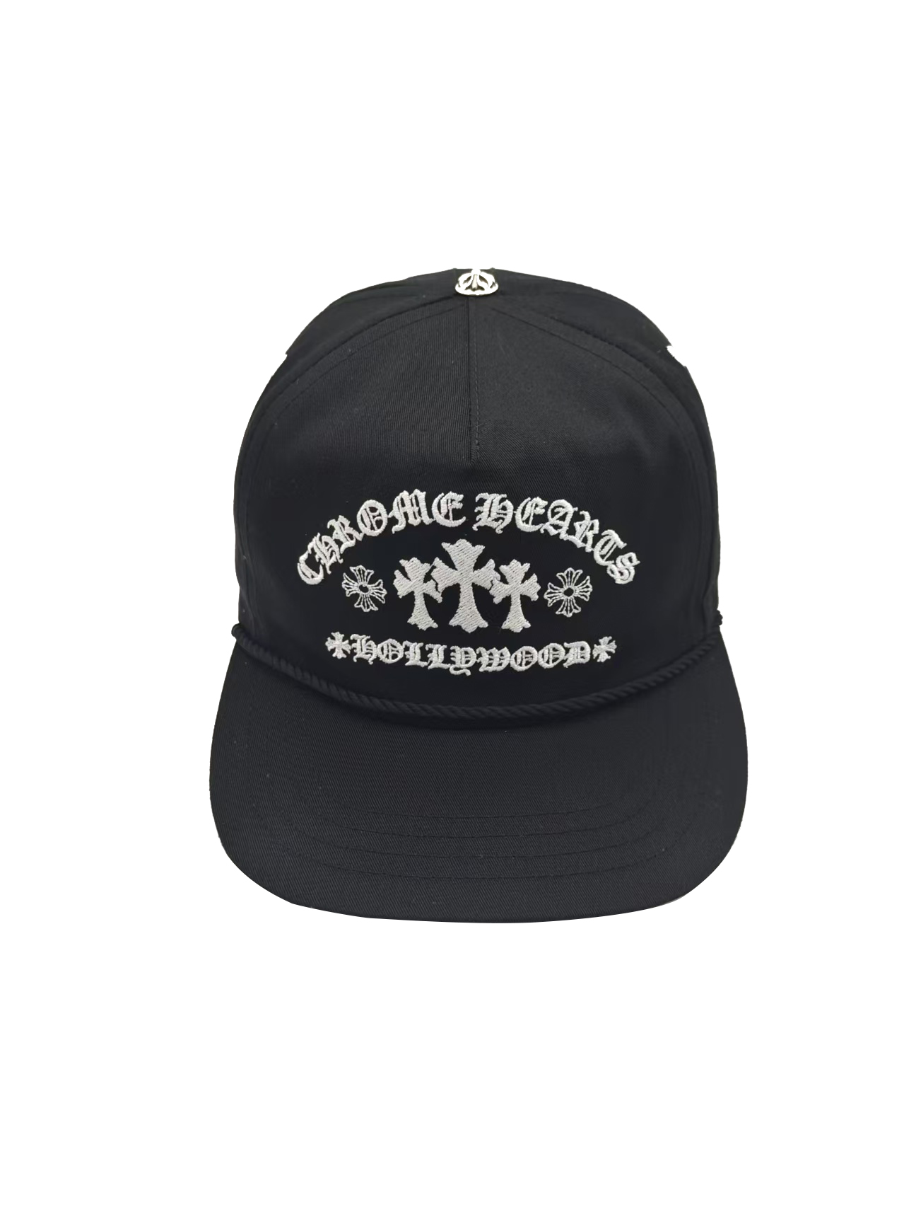  Chrome Hearts 克罗心 刺绣设计 棒球帽 男女同款 黑色CH-0962