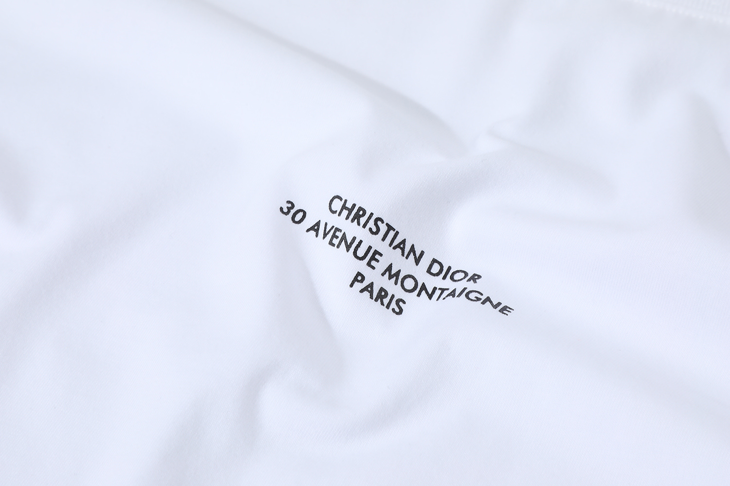  DIOR 迪奥 小字母 T恤 棉质夏季 短袖  黑色 白色 A2 593J668D3018-C980