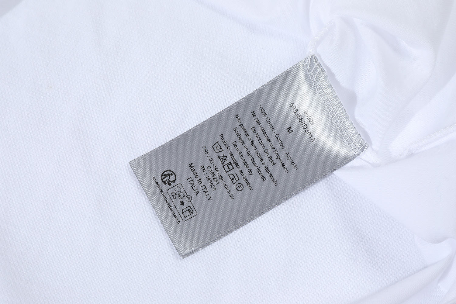  DIOR 迪奥 小字母 T恤 棉质夏季 短袖  黑色 白色 A2 593J668D3018-C980