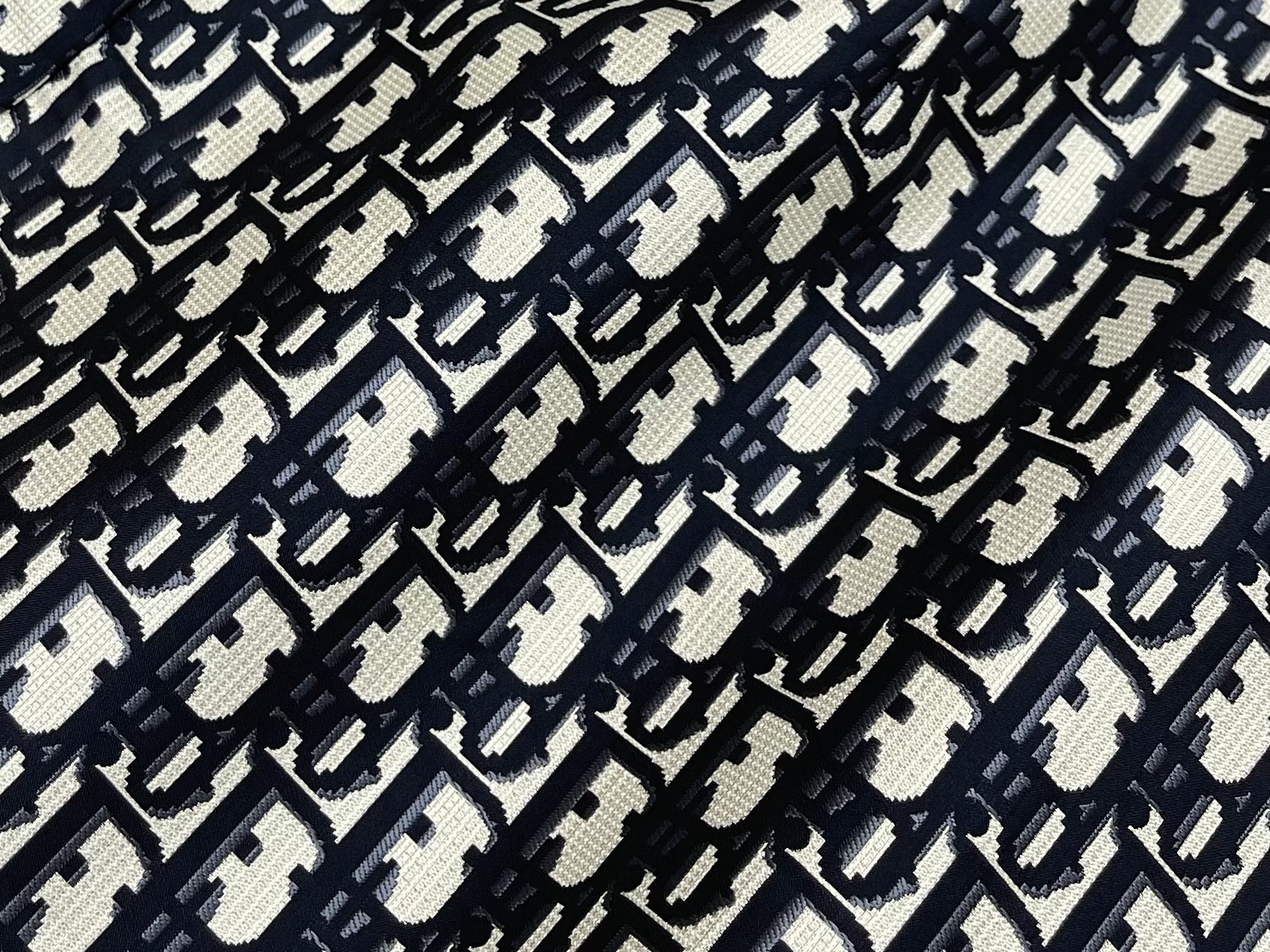 DIOR 迪奥 满印提花裙裤 女生 休闲短裙裤 灰色 A5-Rare 357P15A2970-X5803