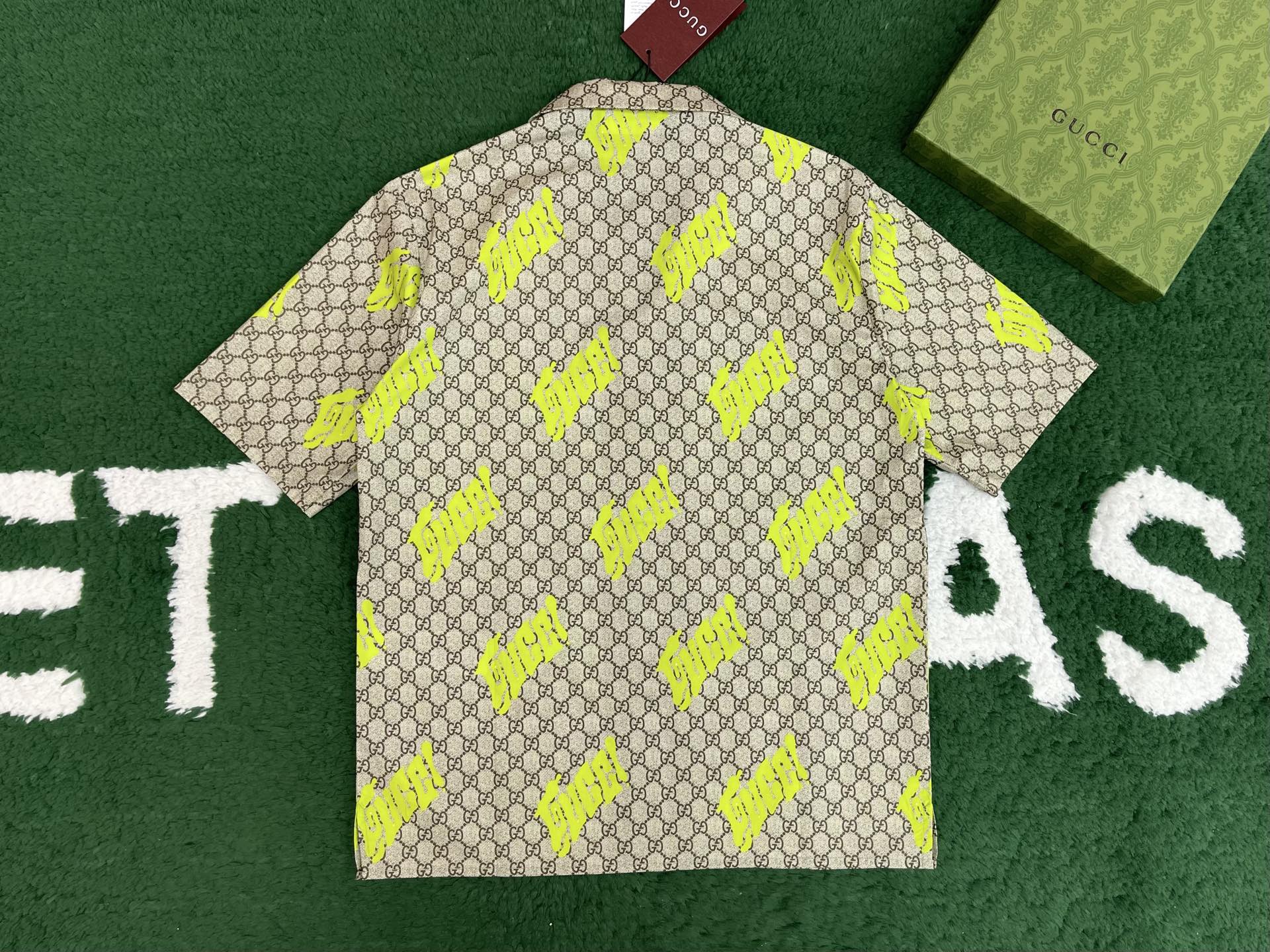 GUCCI 古驰 保龄球衫 T恤  夏季 短袖 男女同款 多色A5 794907-ZATLJ-2017