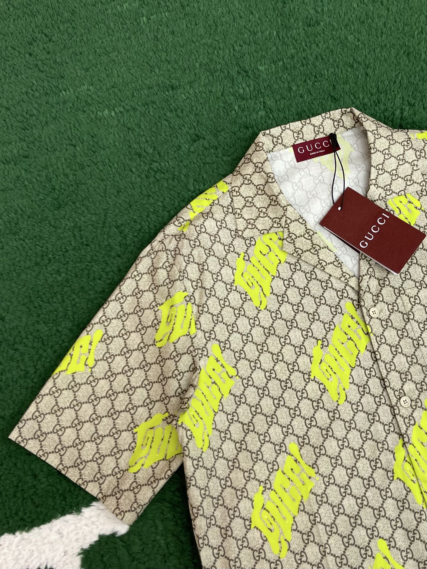 GUCCI 古驰 保龄球衫 T恤  夏季 短袖 男女同款 多色A5 794907-ZATLJ-2017