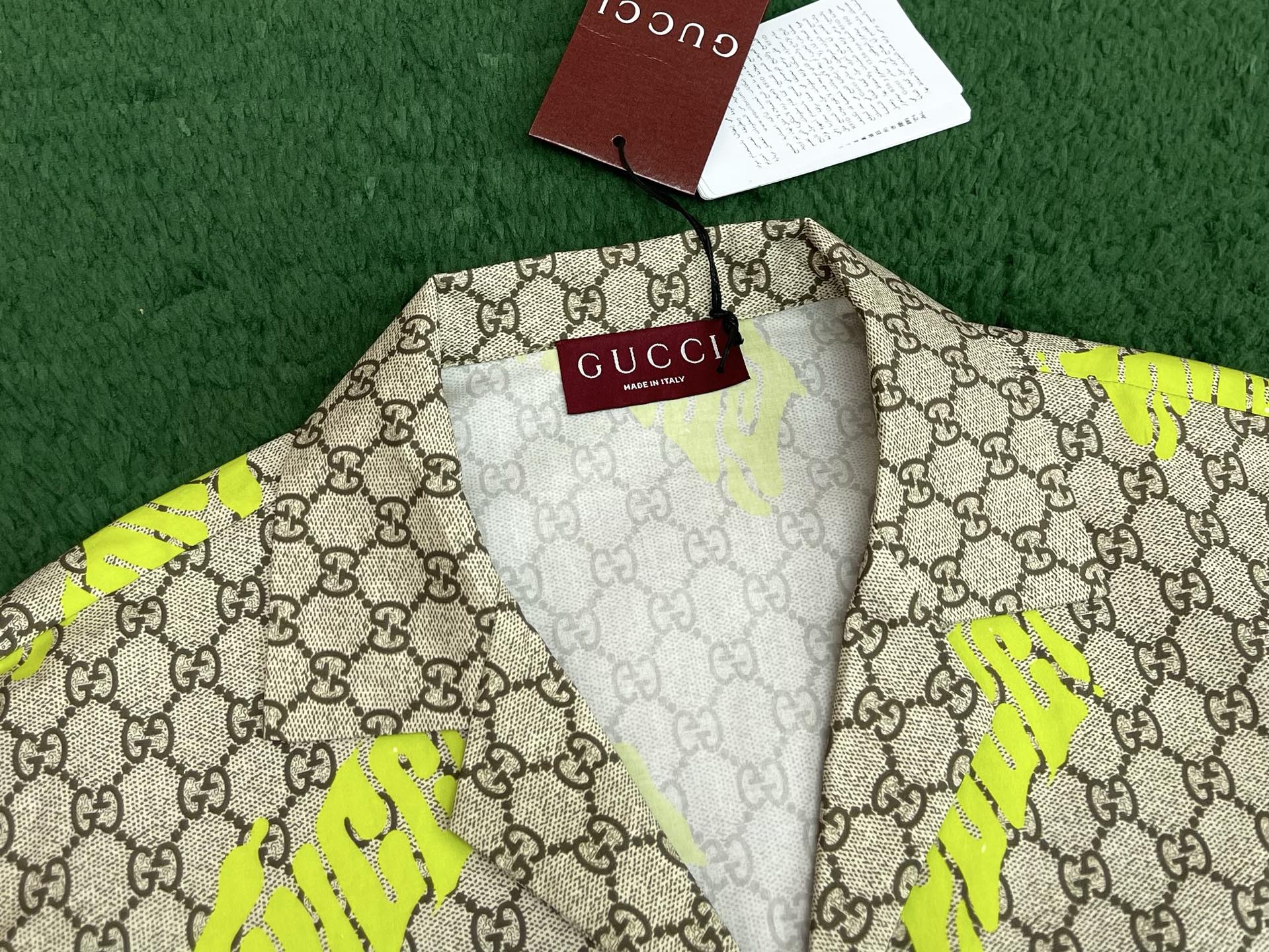 GUCCI 古驰 保龄球衫 T恤  夏季 短袖 男女同款 多色A5 794907-ZATLJ-2017